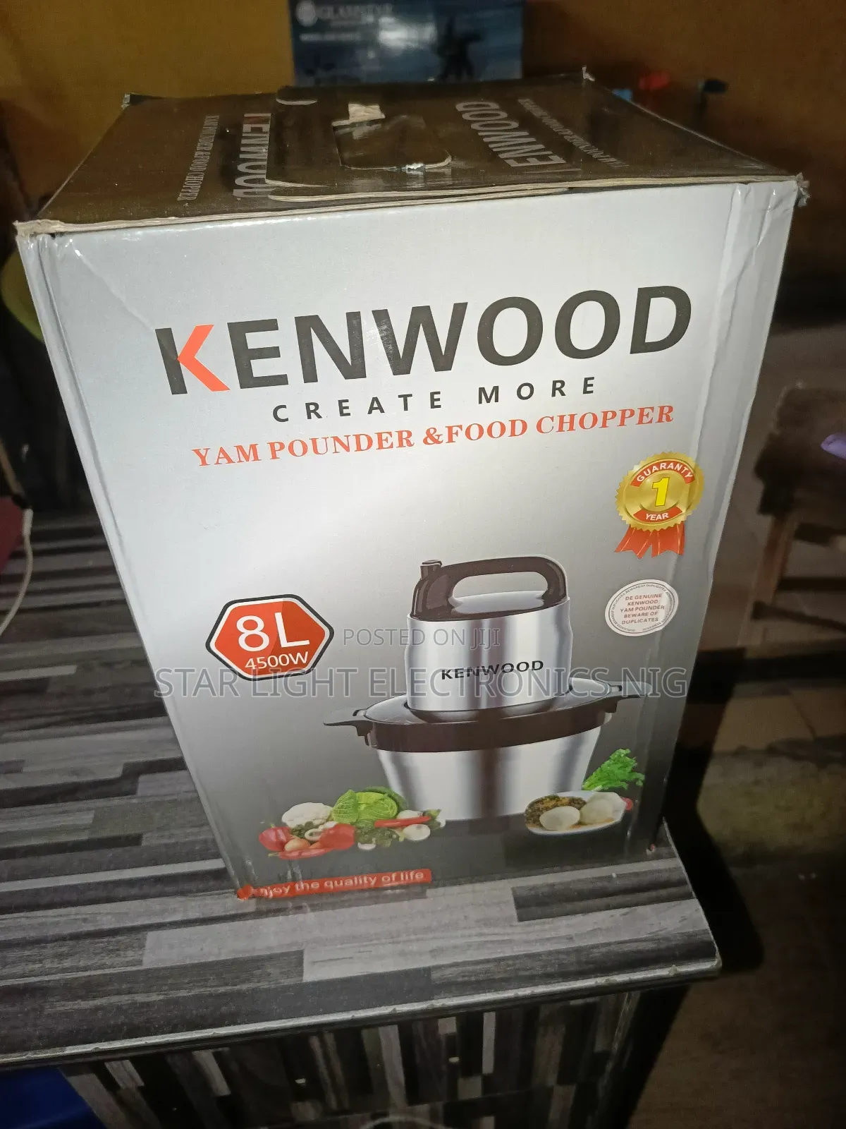 Yam Pounder Food Chopper 8l