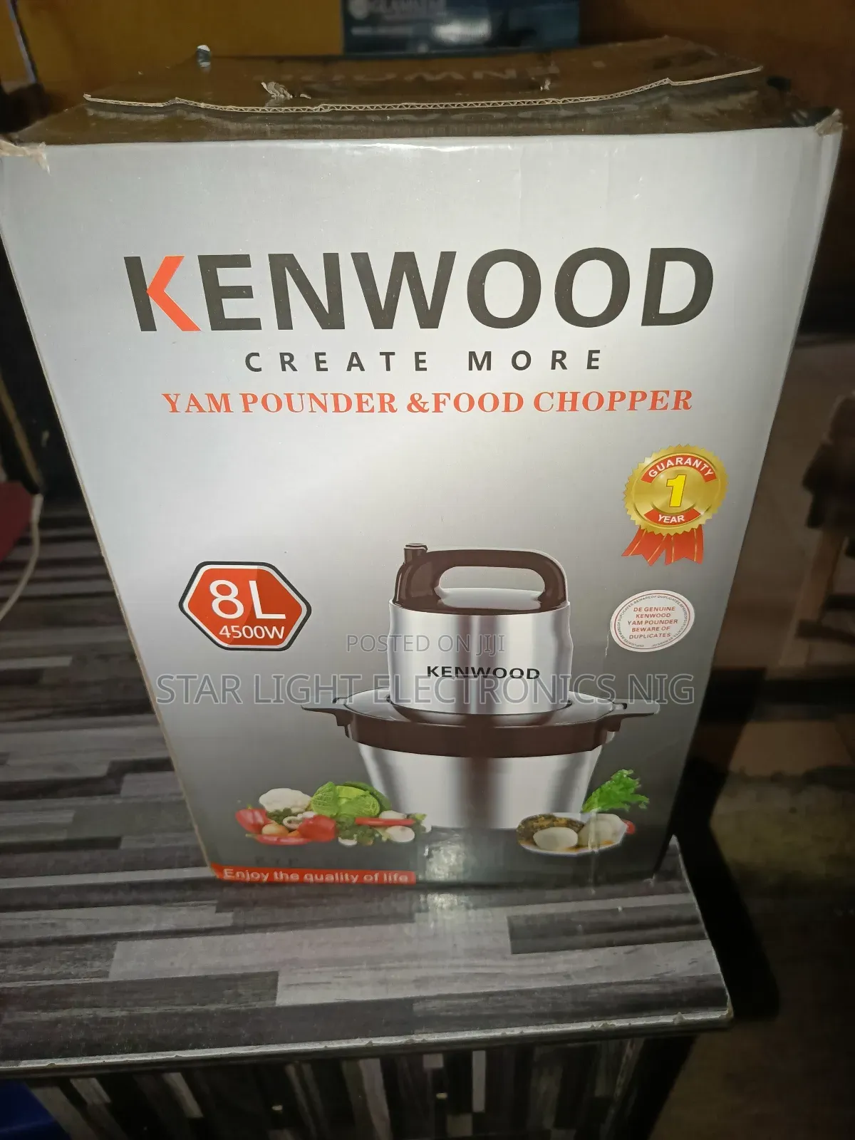 Yam Pounder Food Chopper 8l