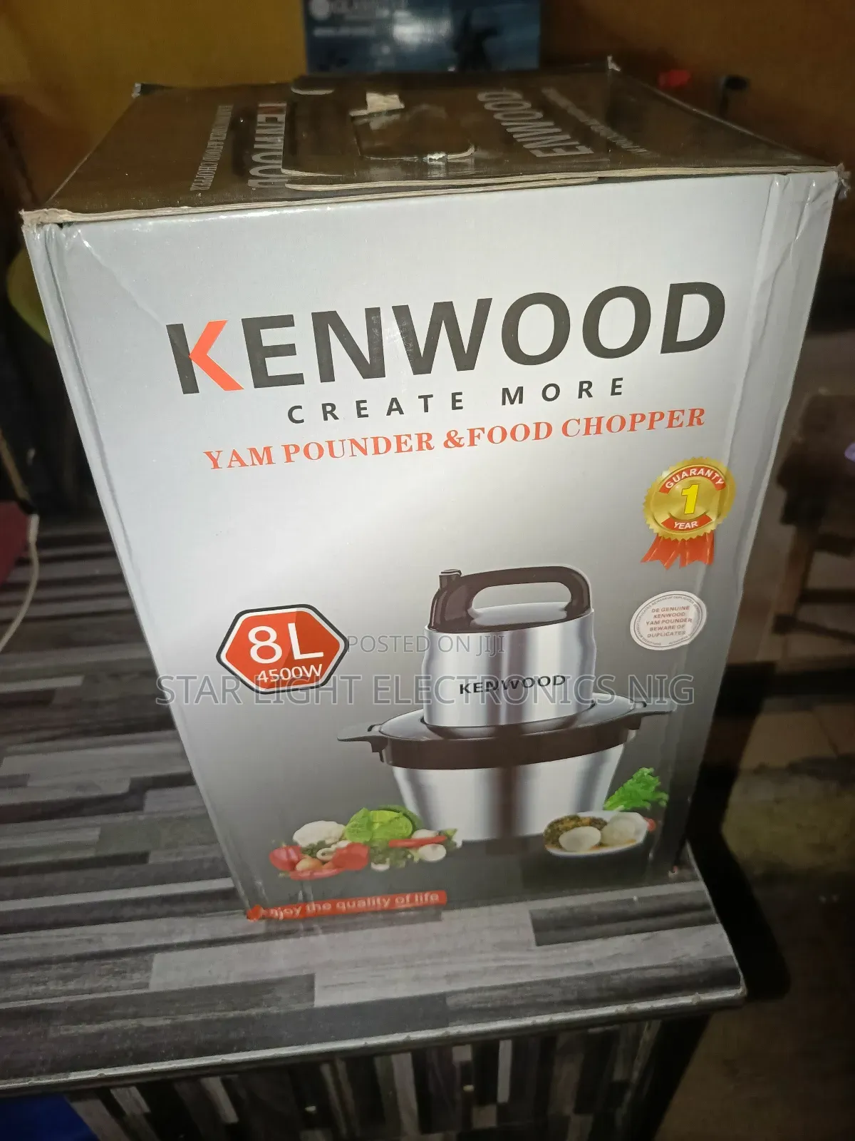 Yam Pounder Food Chopper 8l