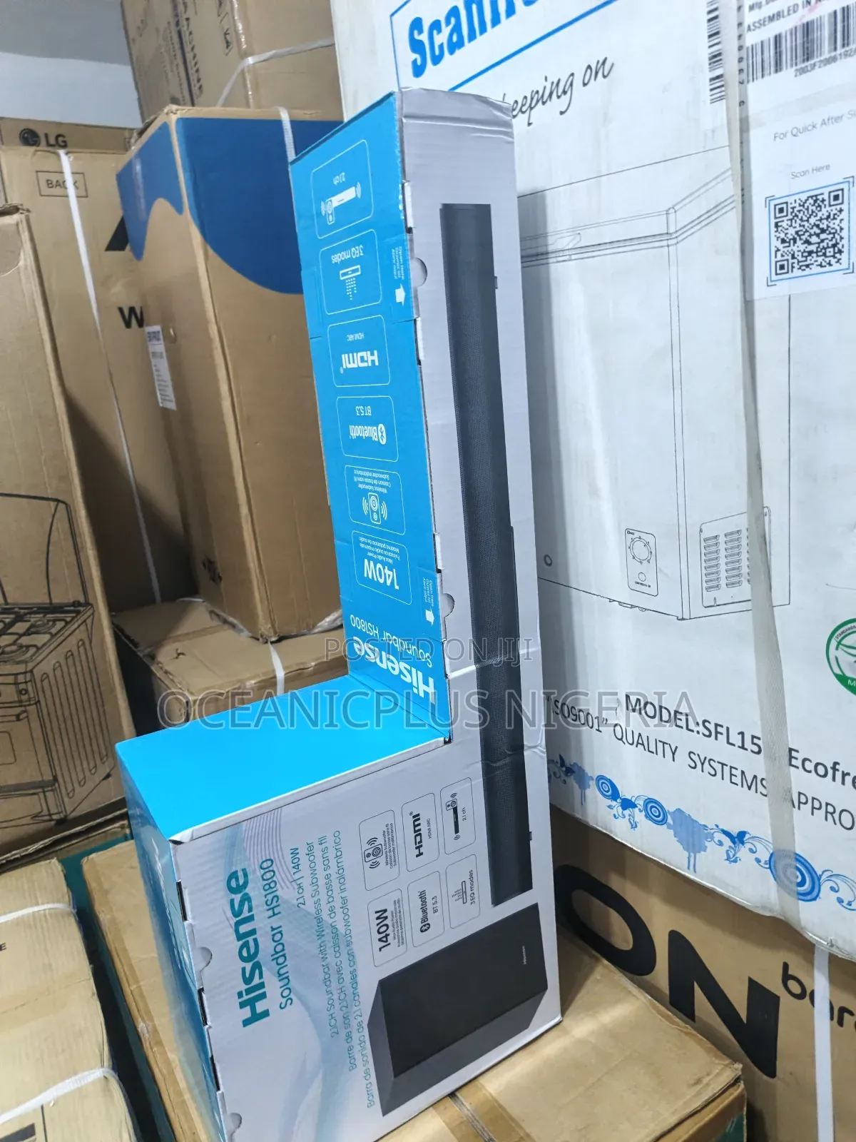 Booming 140watt Hisense Sound Bar