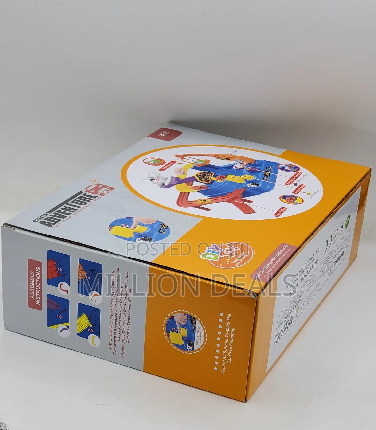 Diy Unique Kids Great Adventure Toy Set Ages 3+