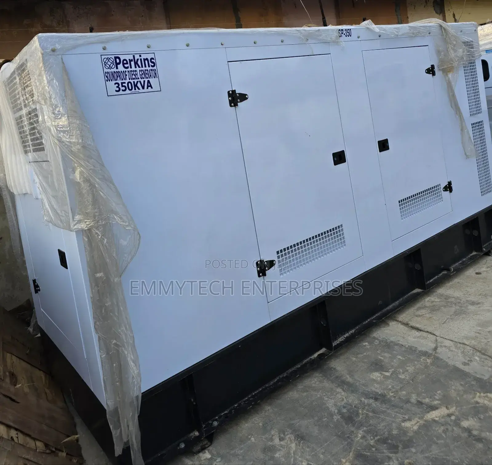 Sp-350kva Perkins Diesel Soundproof Gen 2years Wty