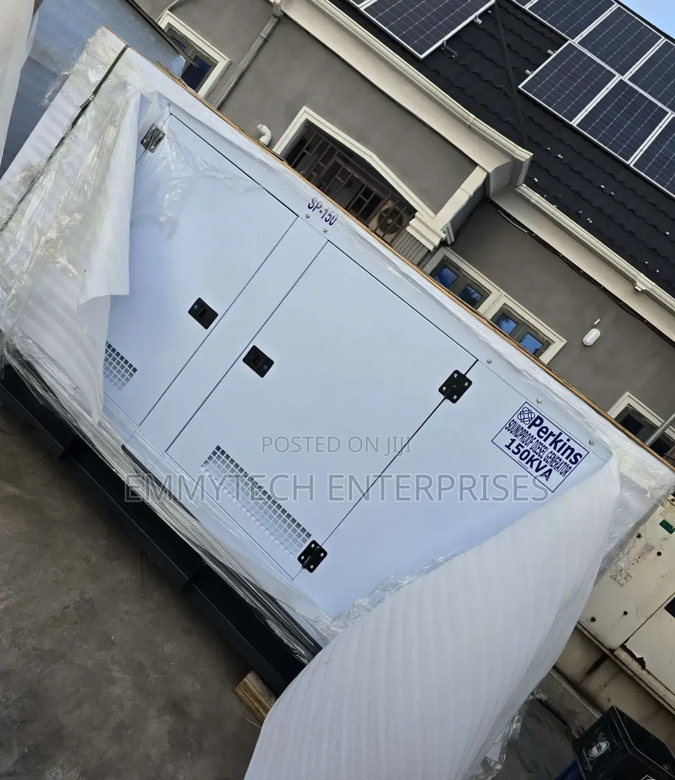 Sp150kva Perkins Diesel Soundproof Gen 2years Wty