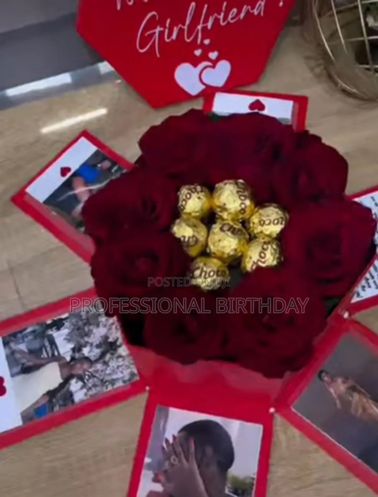Lagos Money Box With Gift Box and Ballon