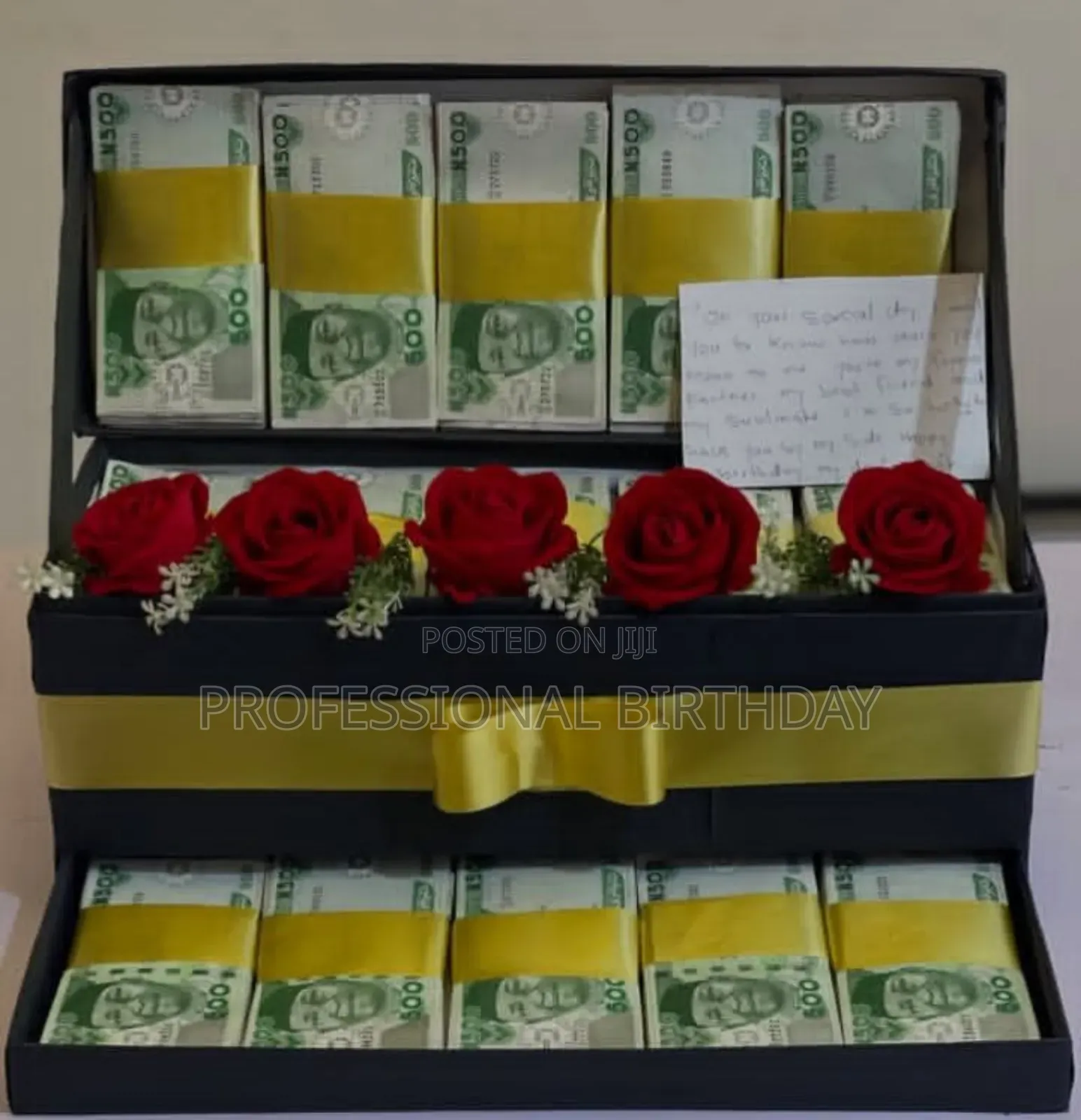 Lagos Money Box With Gift Box and Ballon