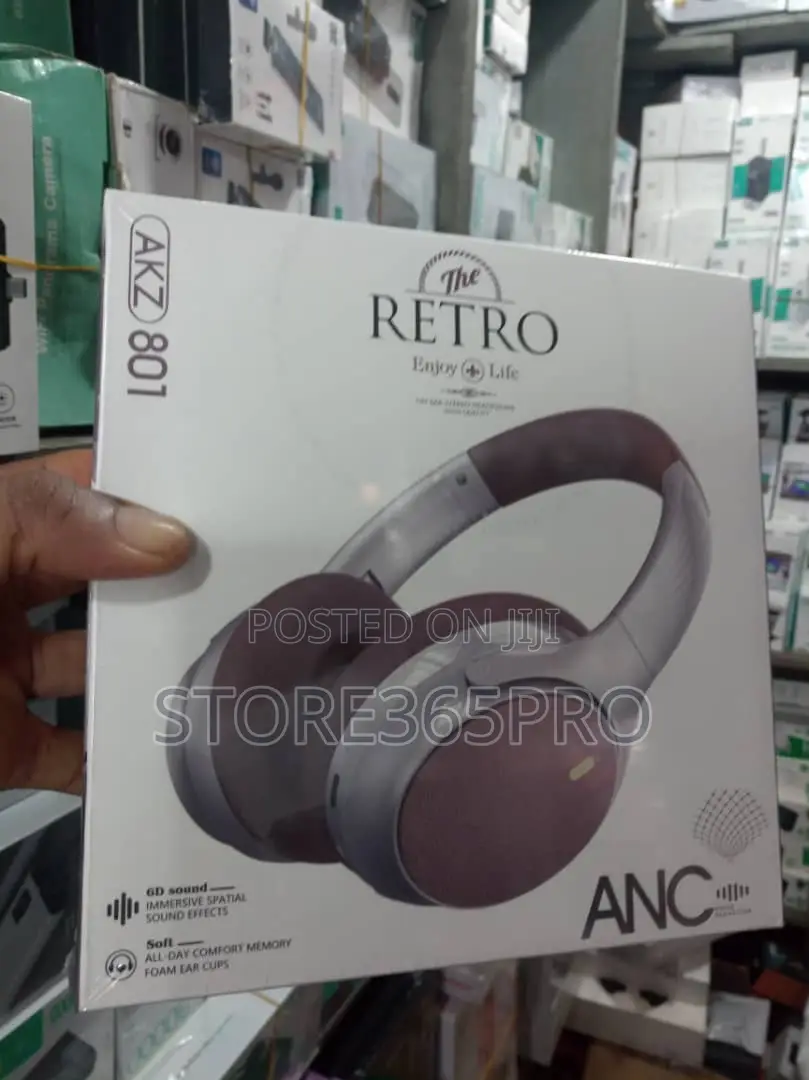 Noise Cancelation Bluetooth Headset Akz 801