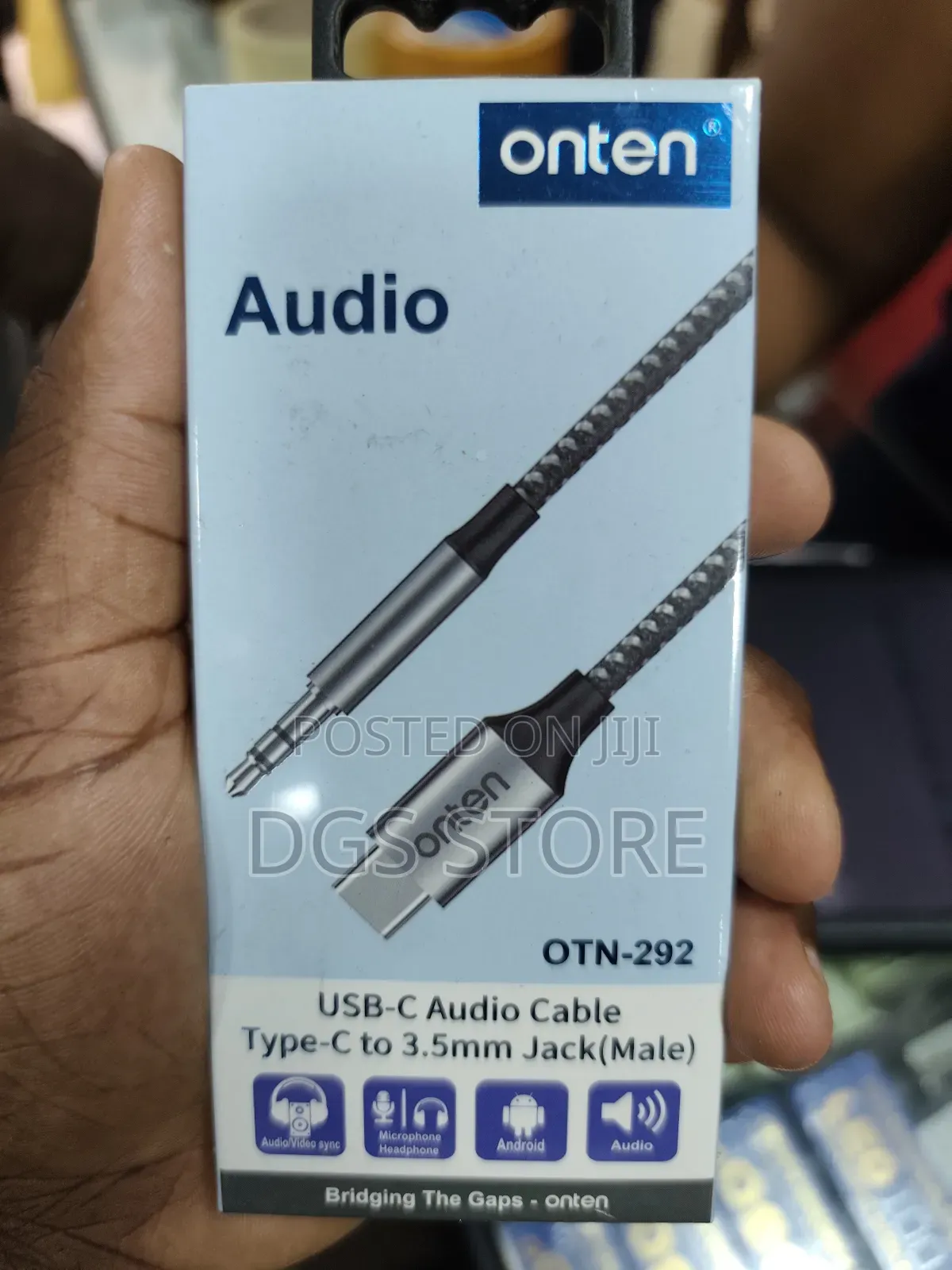 Onten Audio Otn 292 Usb C to 3.5m Jack