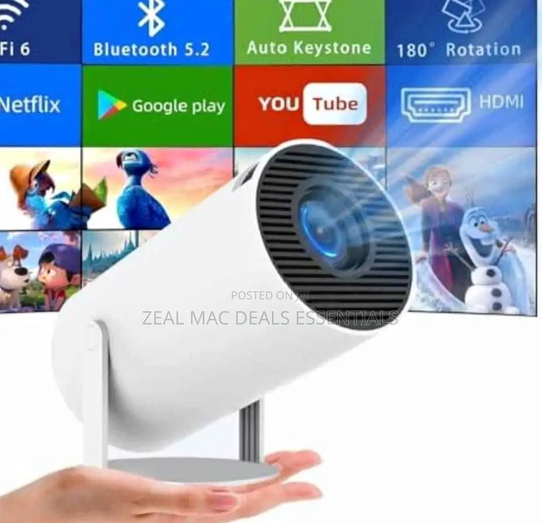 5g Wifi Smartphone Led Projector With Remote