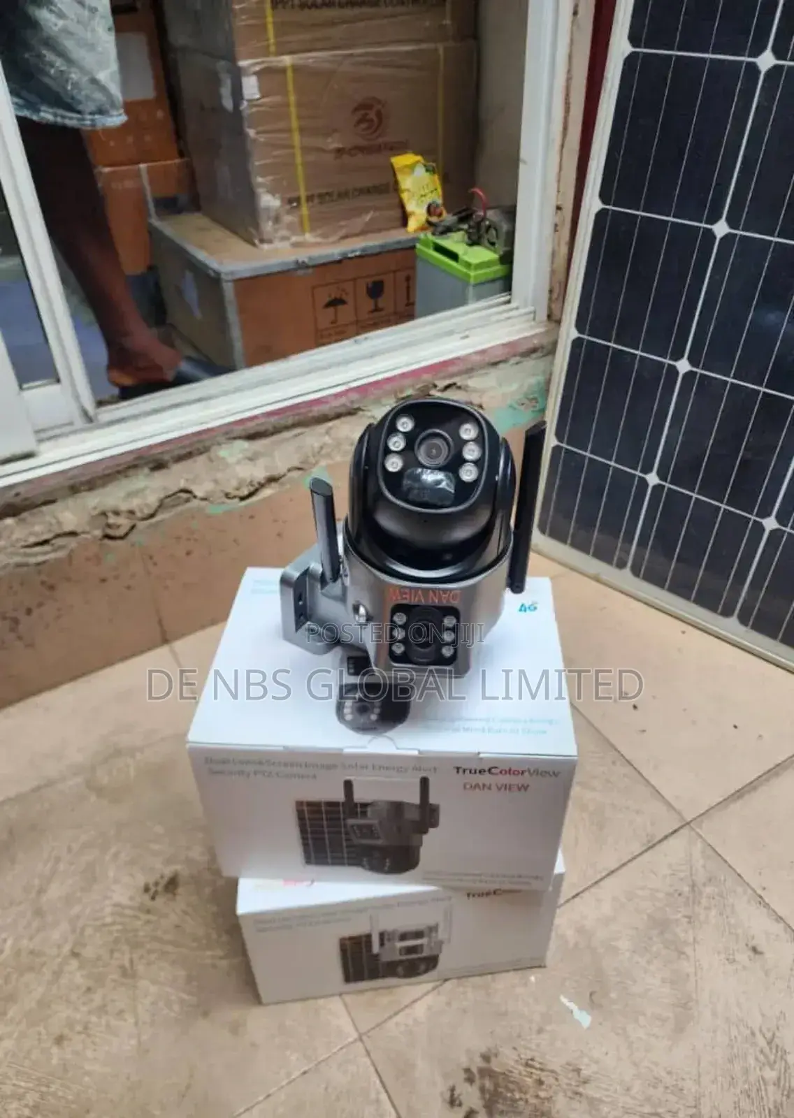 Dual Lens PTZ 4g Sim Card Auto Tracking Solar Camera Outdoor