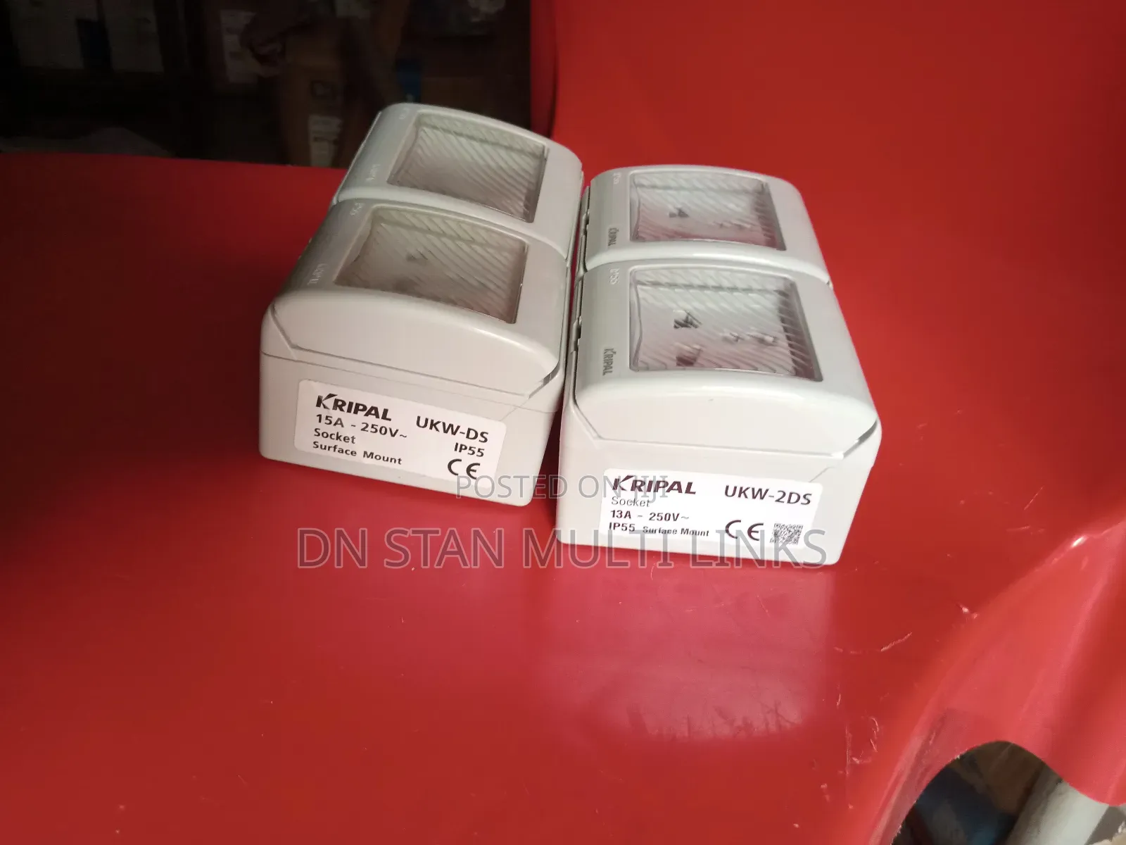 13amps Waterproof Socket and Switches