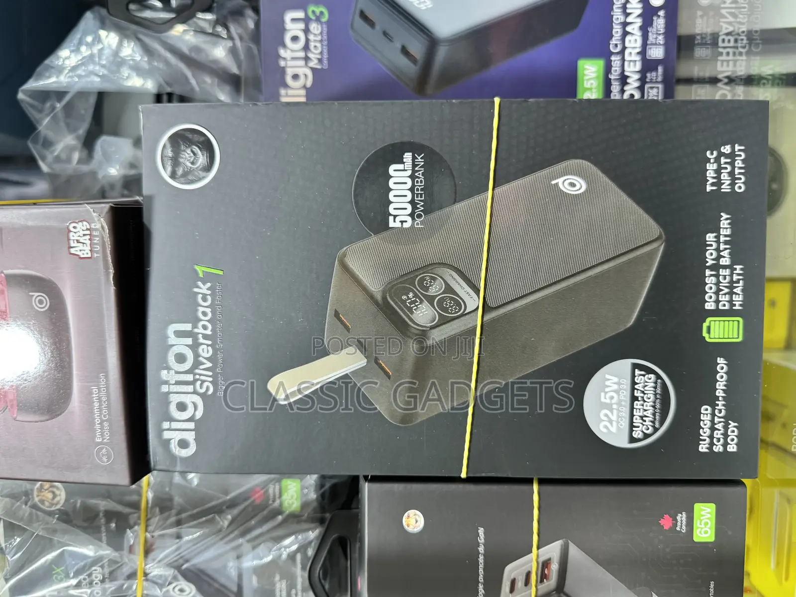 Digifon Silverback1 50,000mah Super-Fast 22.5w Power Bank