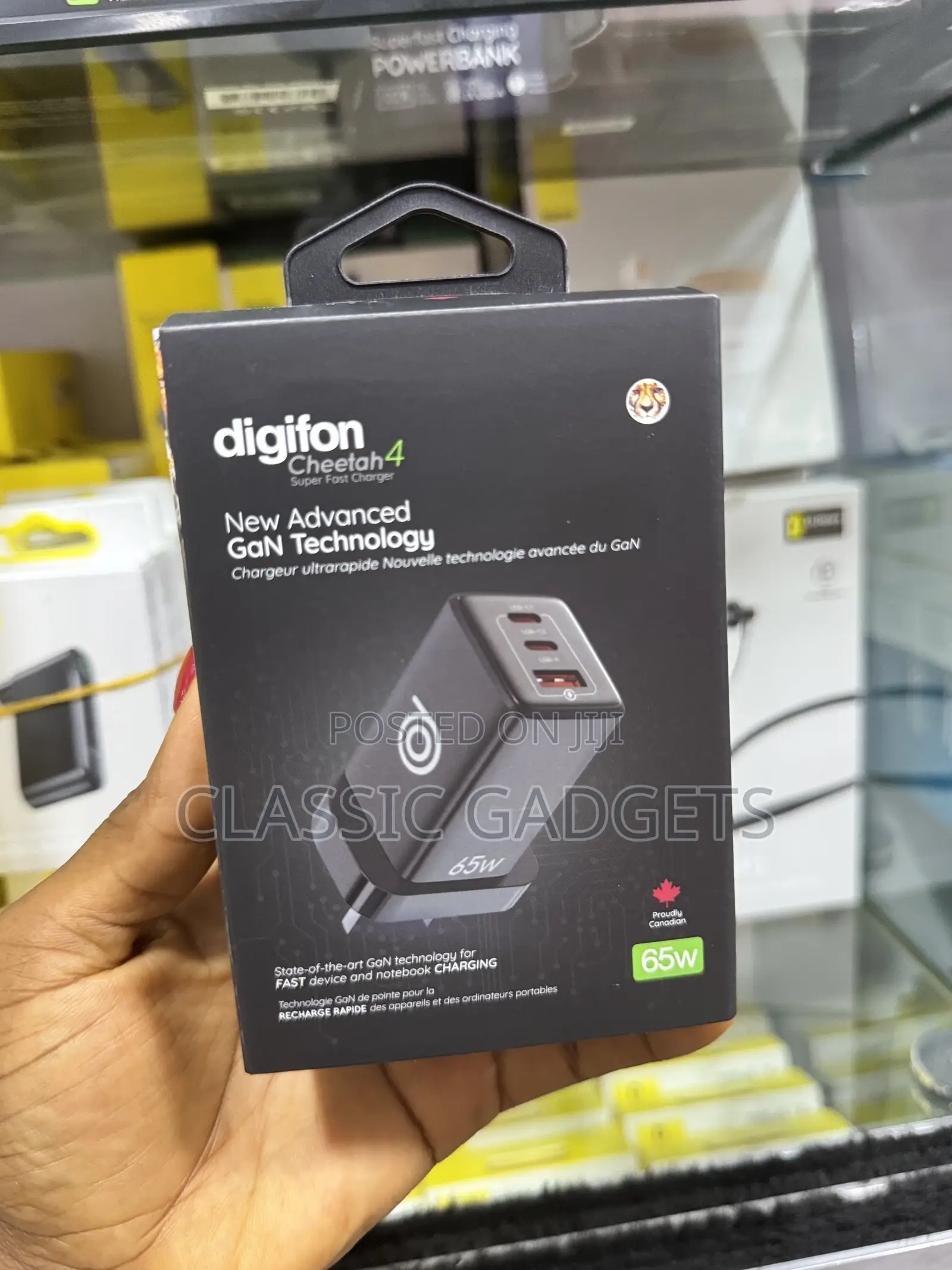 Digifon Cheetah 4 65w Super-Fast Gan Charger