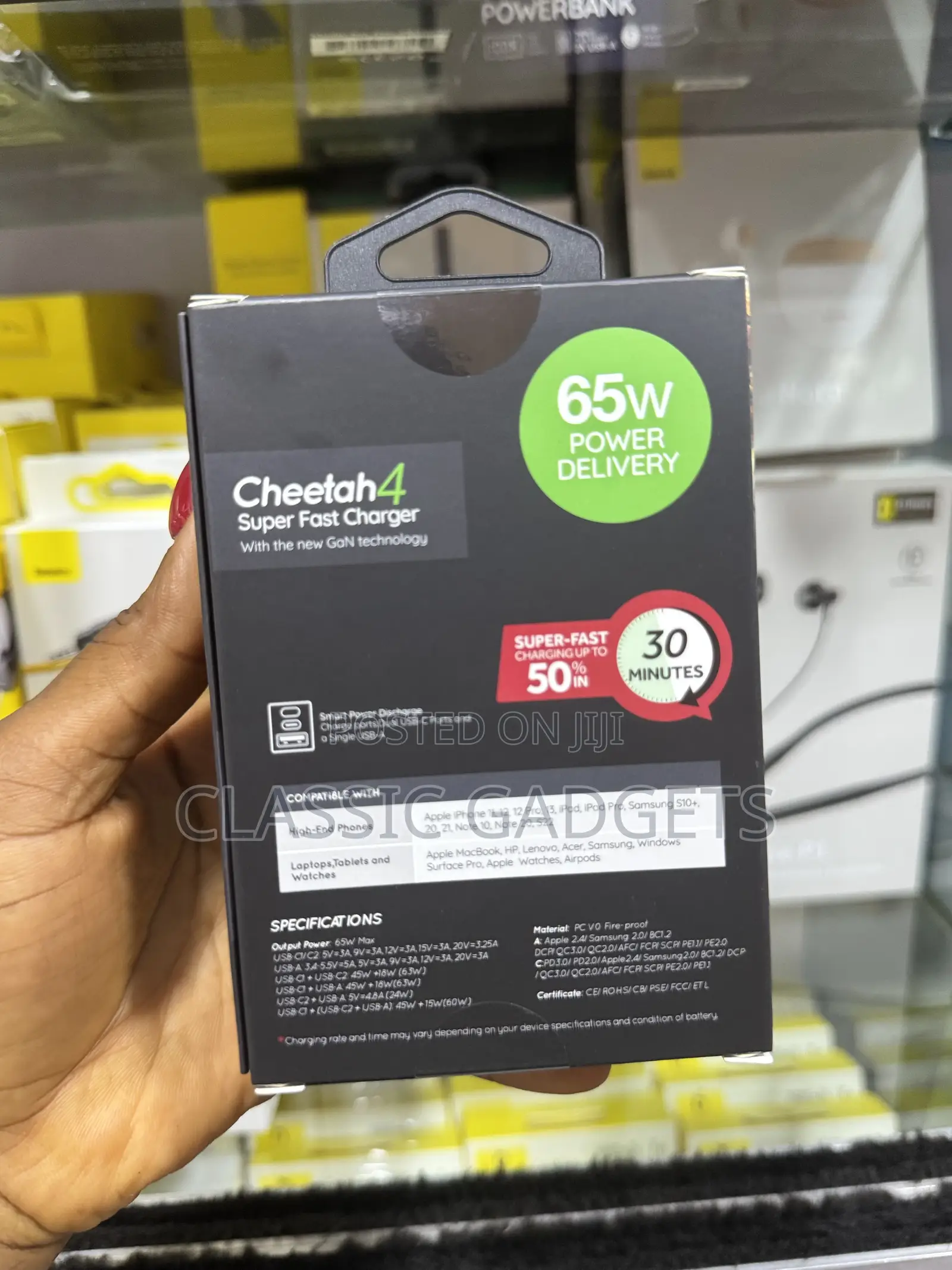 Digifon Cheetah 4 65w Super-Fast Gan Charger