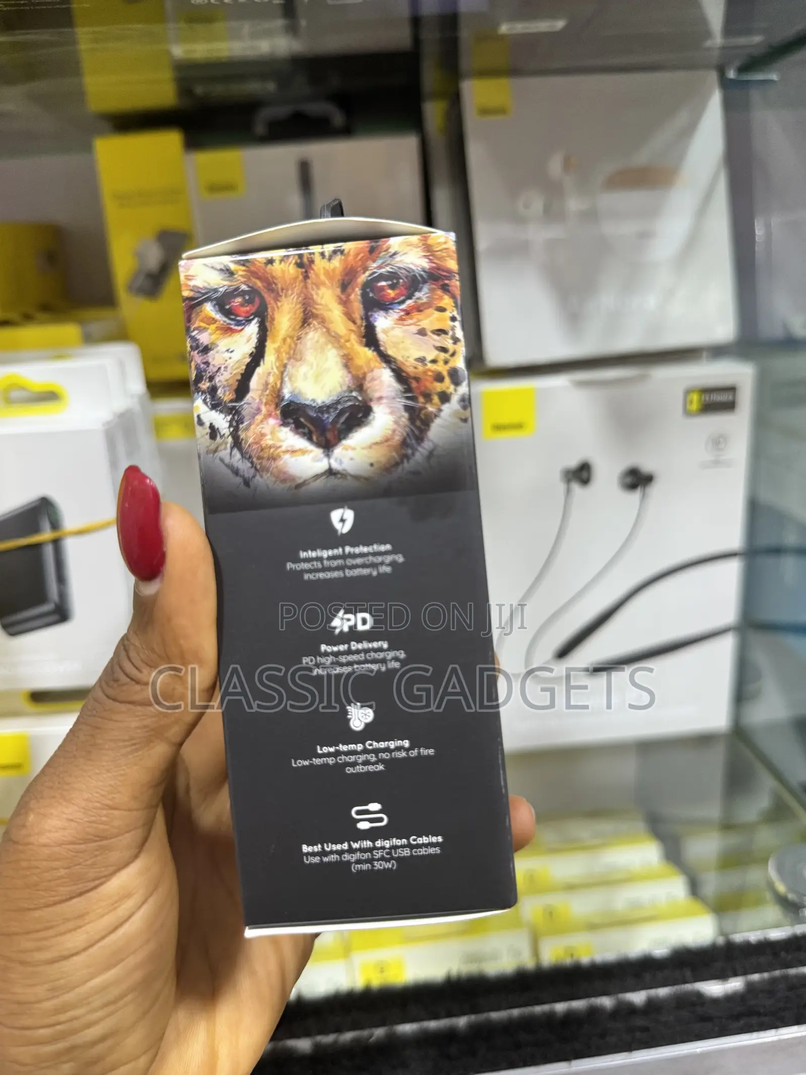 Digifon Cheetah 4 65w Super-Fast Gan Charger