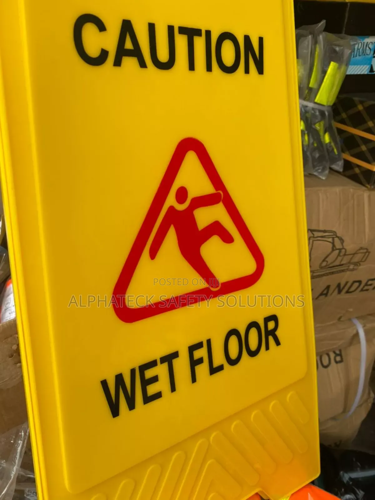 Wet Floor Safety Sign