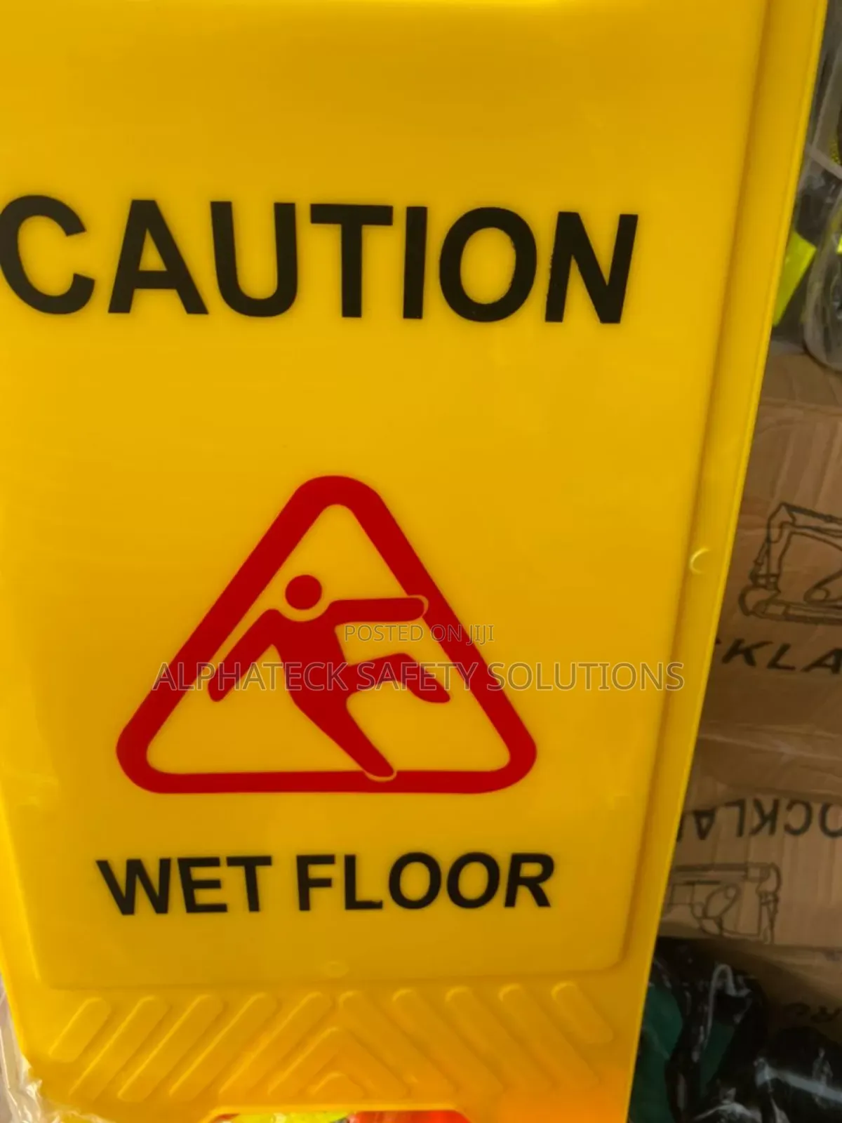 Wet Floor Safety Sign