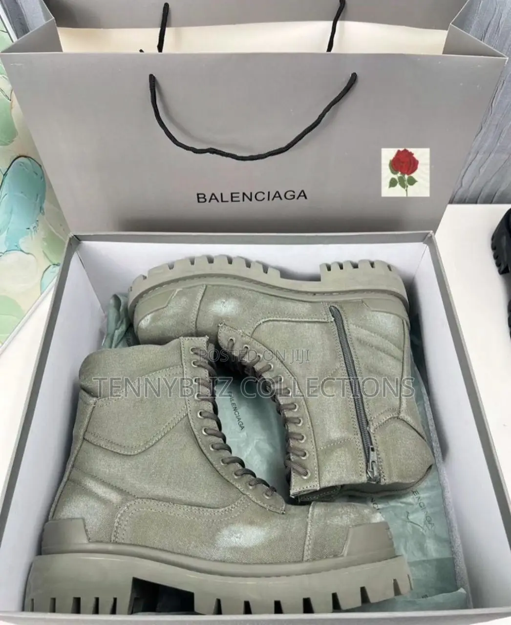 The 2025 Balenciaga Combat Strike Luxury Boots