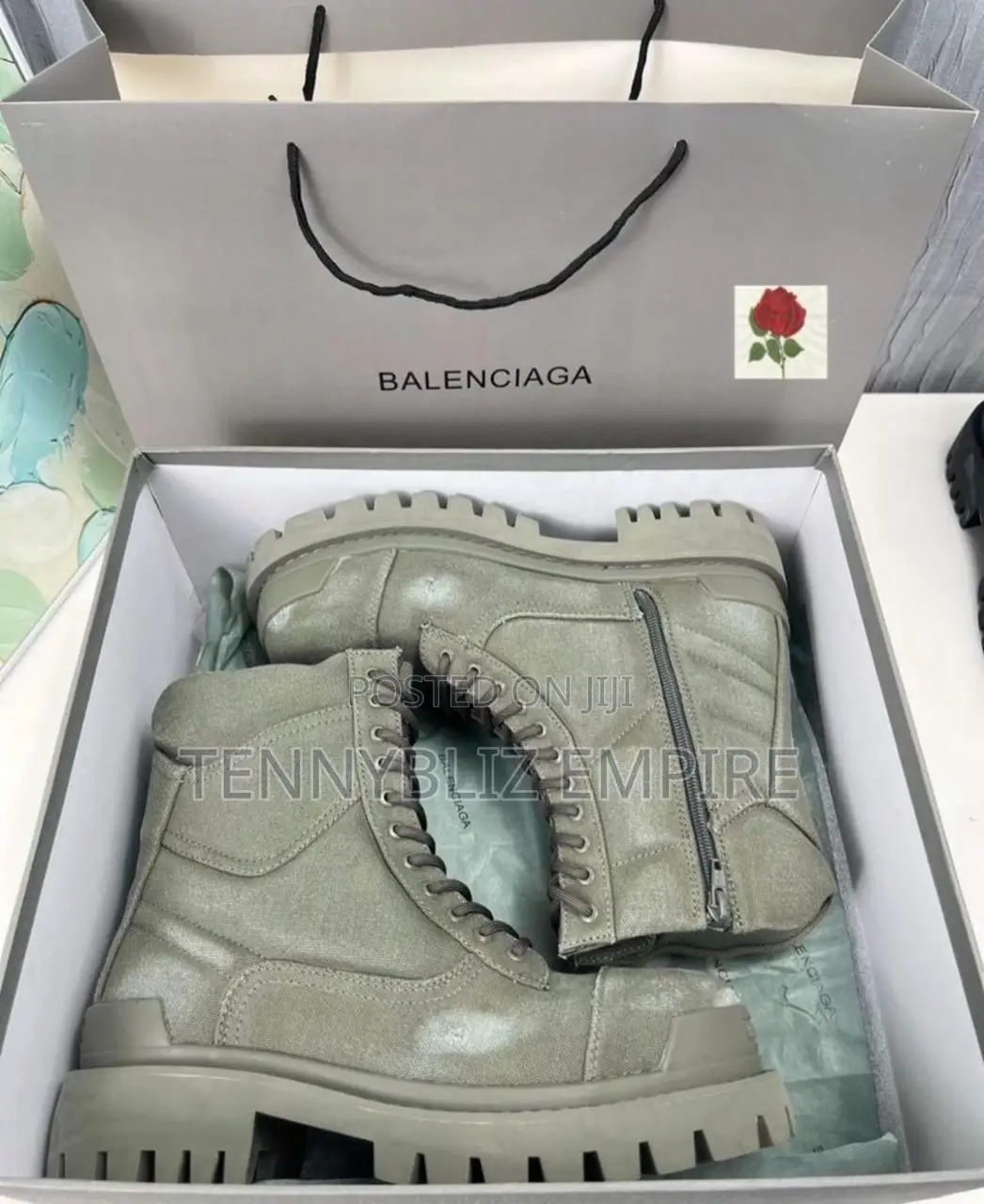 The 2025 Balenciaga Combat Strike Luxury Boots
