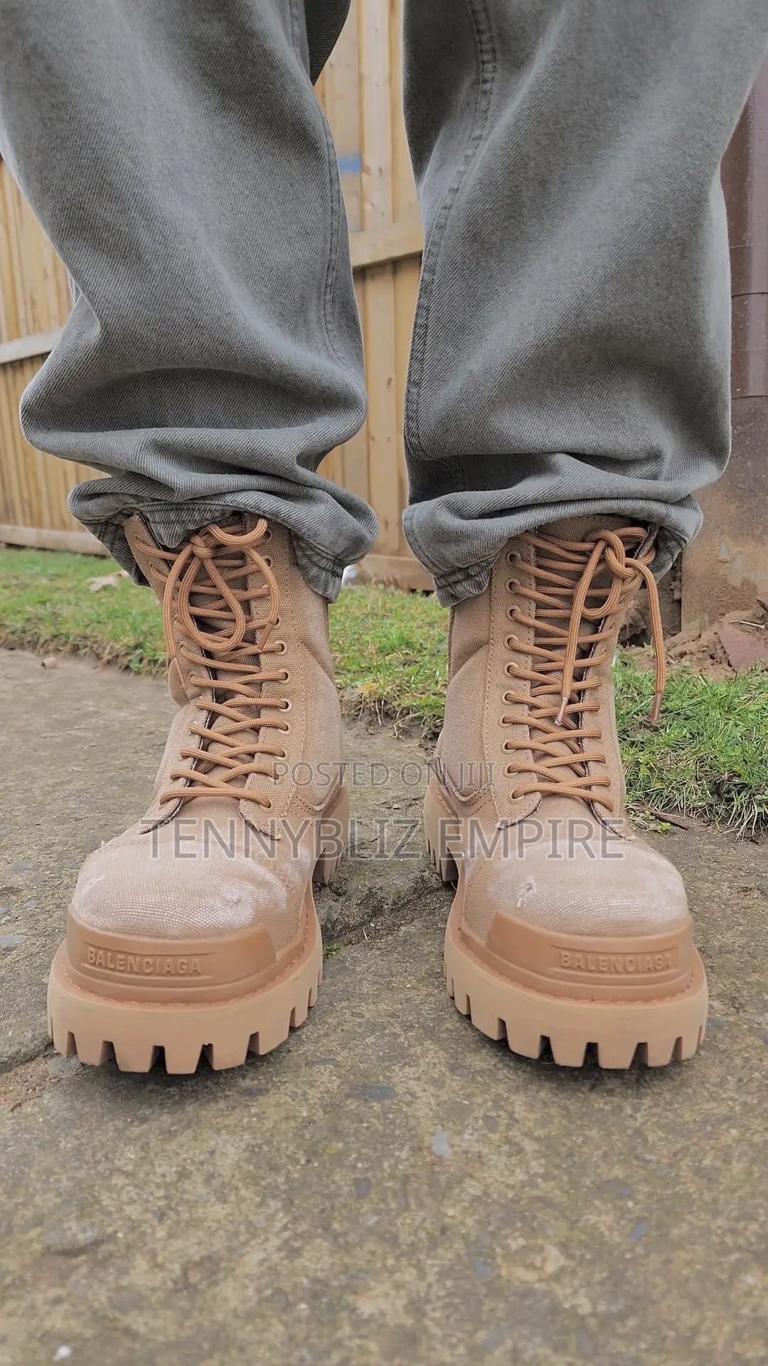 The 2025 Balenciaga Combat Strike Luxury Boots