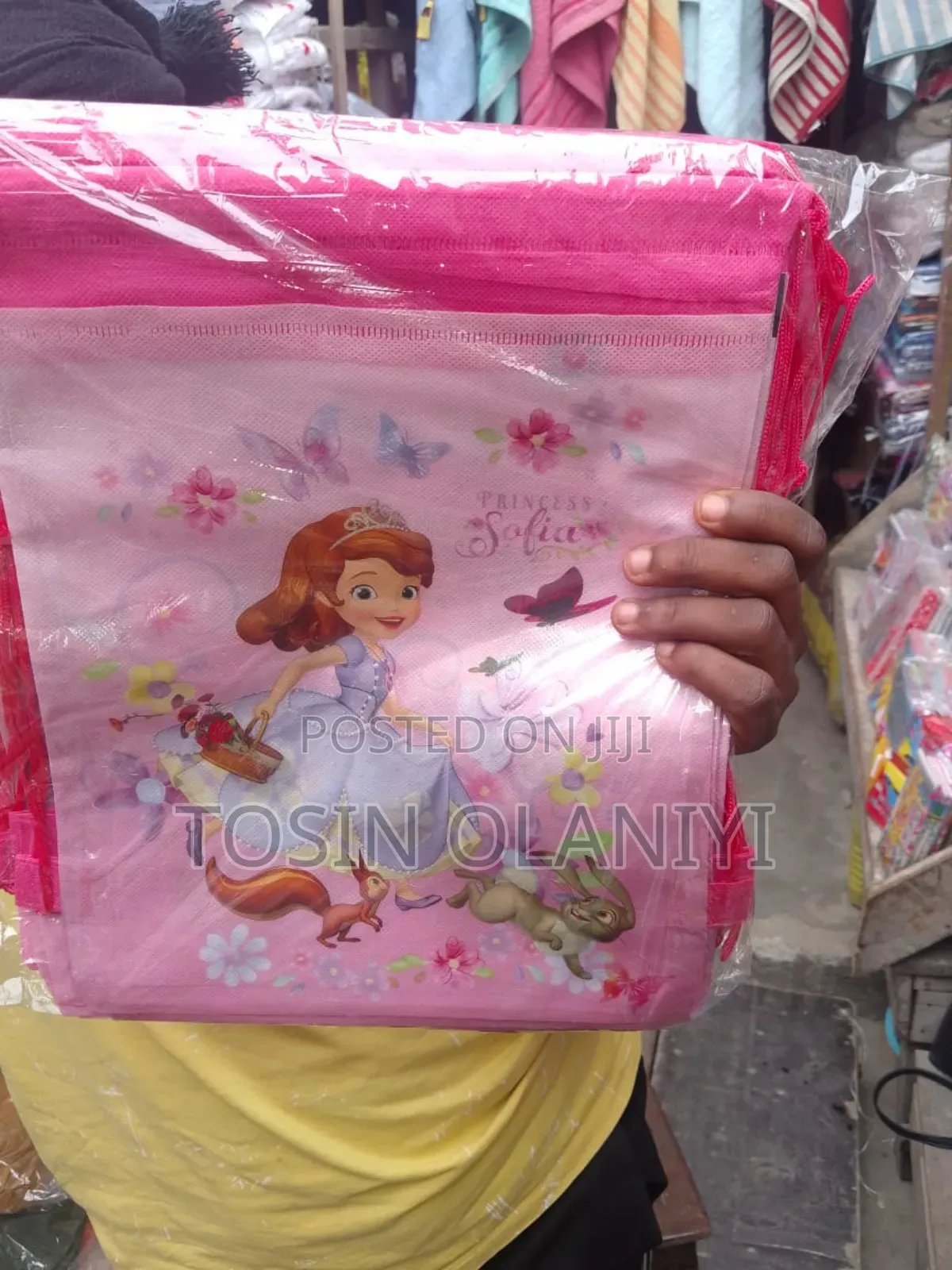Children's Character Drawstring Bag in Dozen