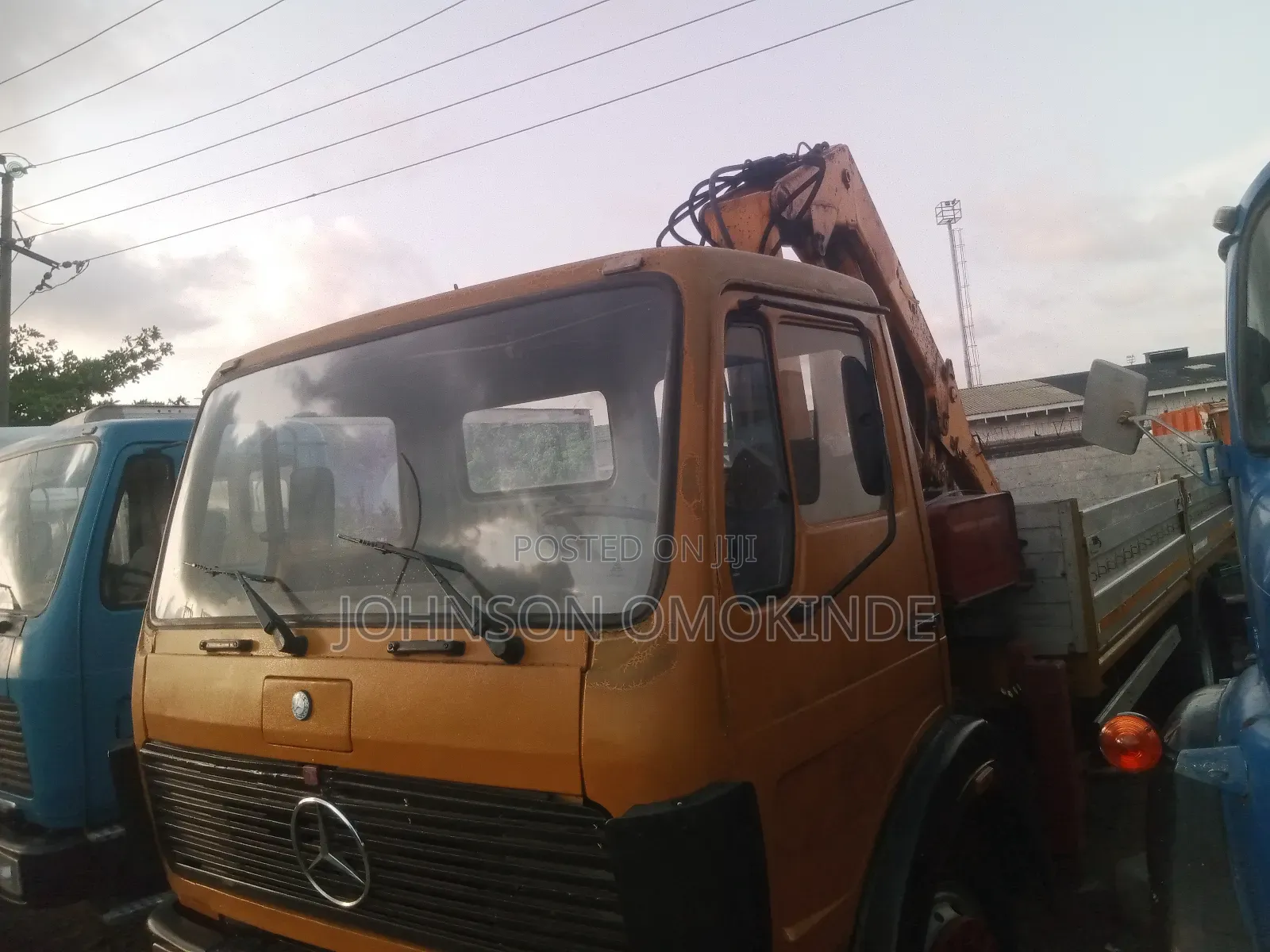 Hiab Mercedes Truck