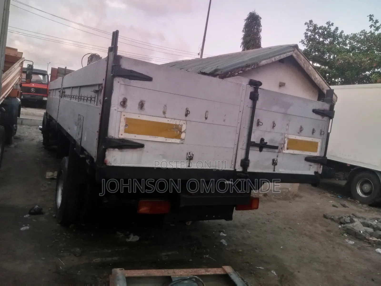 Hiab Mercedes Truck