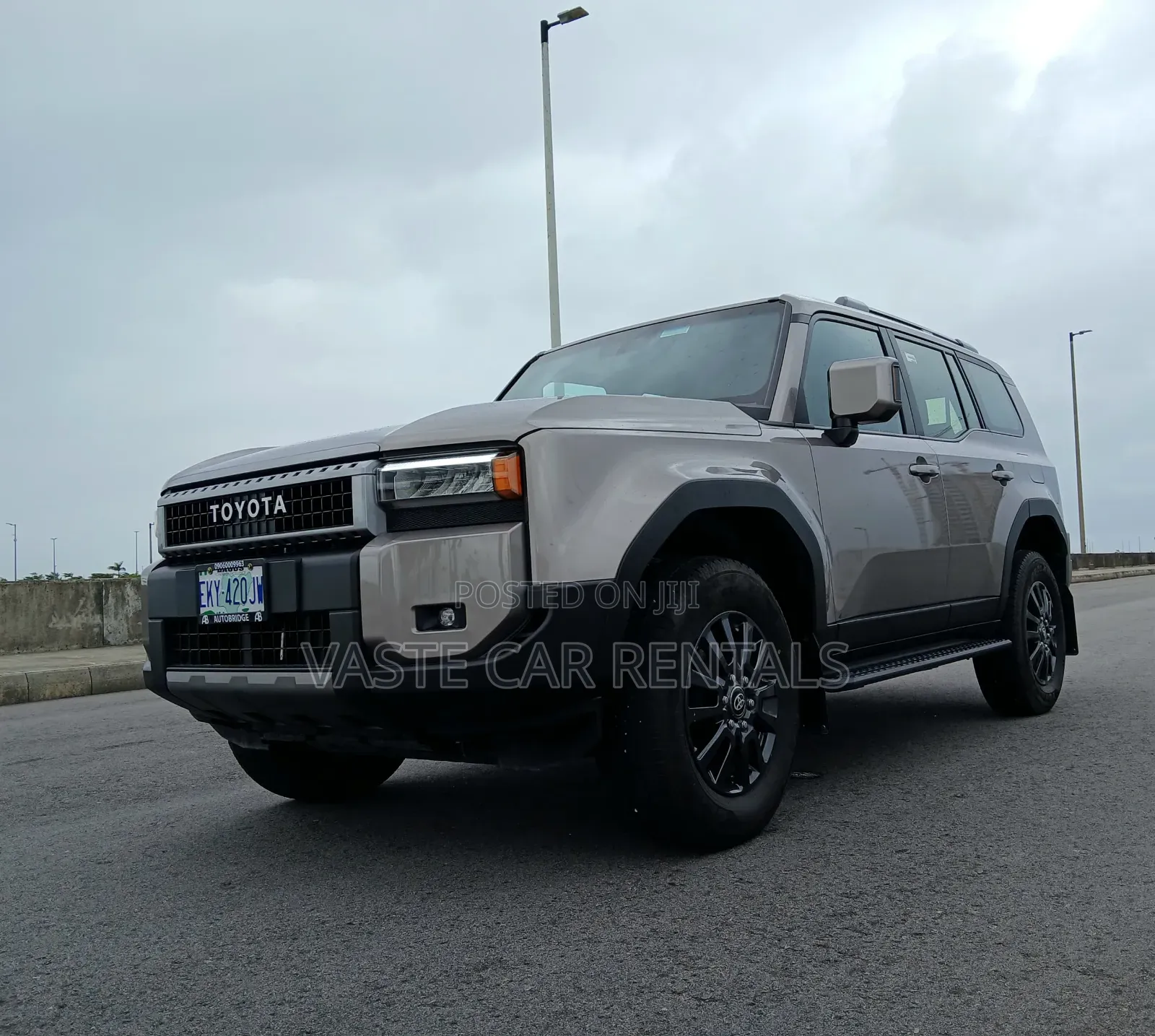 Luxury Prado Suv 2025 For Hire In Lagos – With Driver