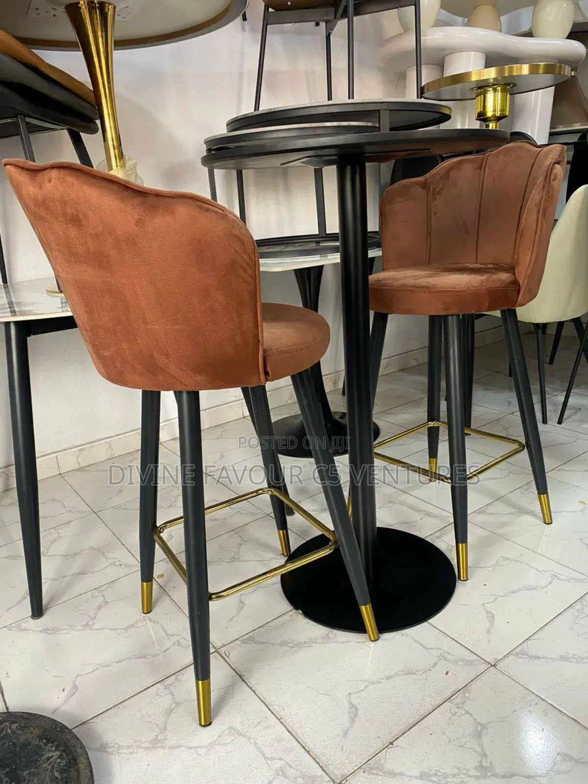 Bar Stool and Chair