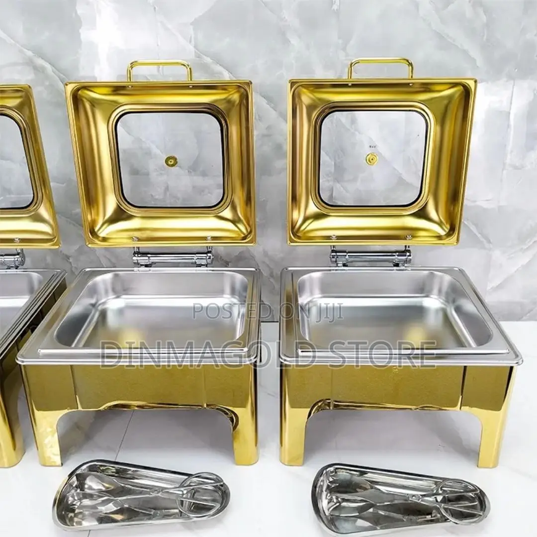 Modern Luxury Quality Gold Chaffing Dish