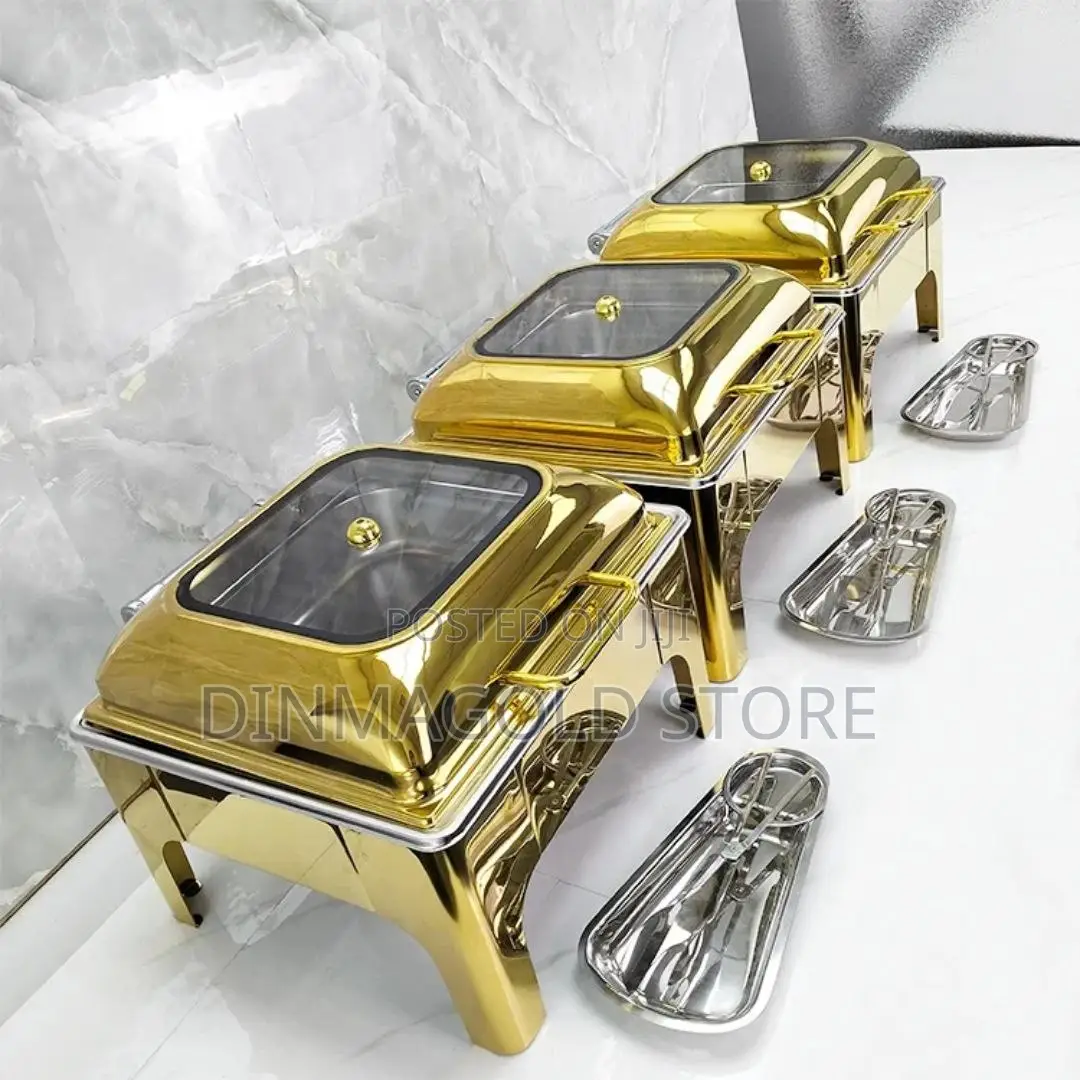 Modern Luxury Quality Gold Chaffing Dish