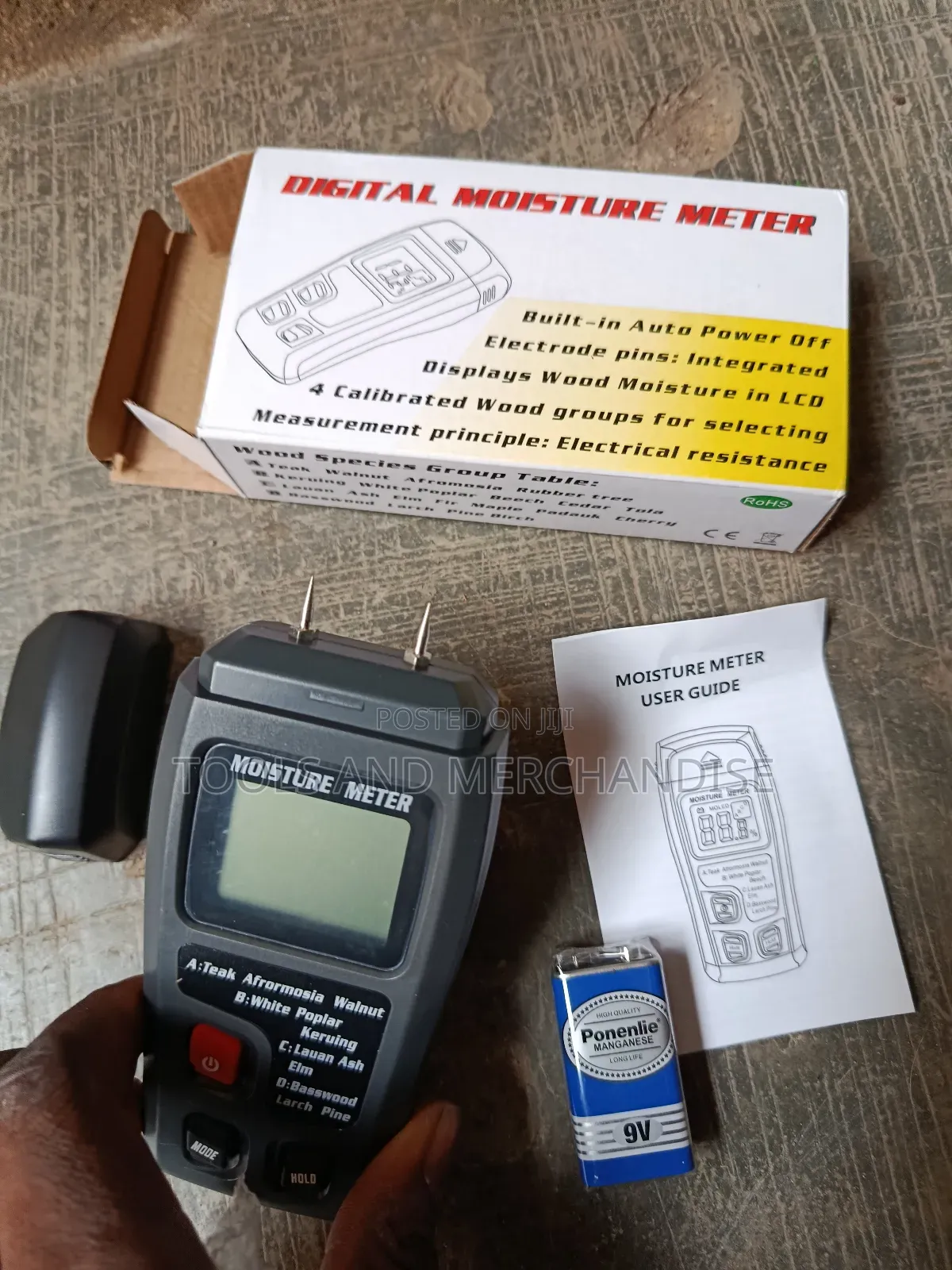 Wood Moisture Meter