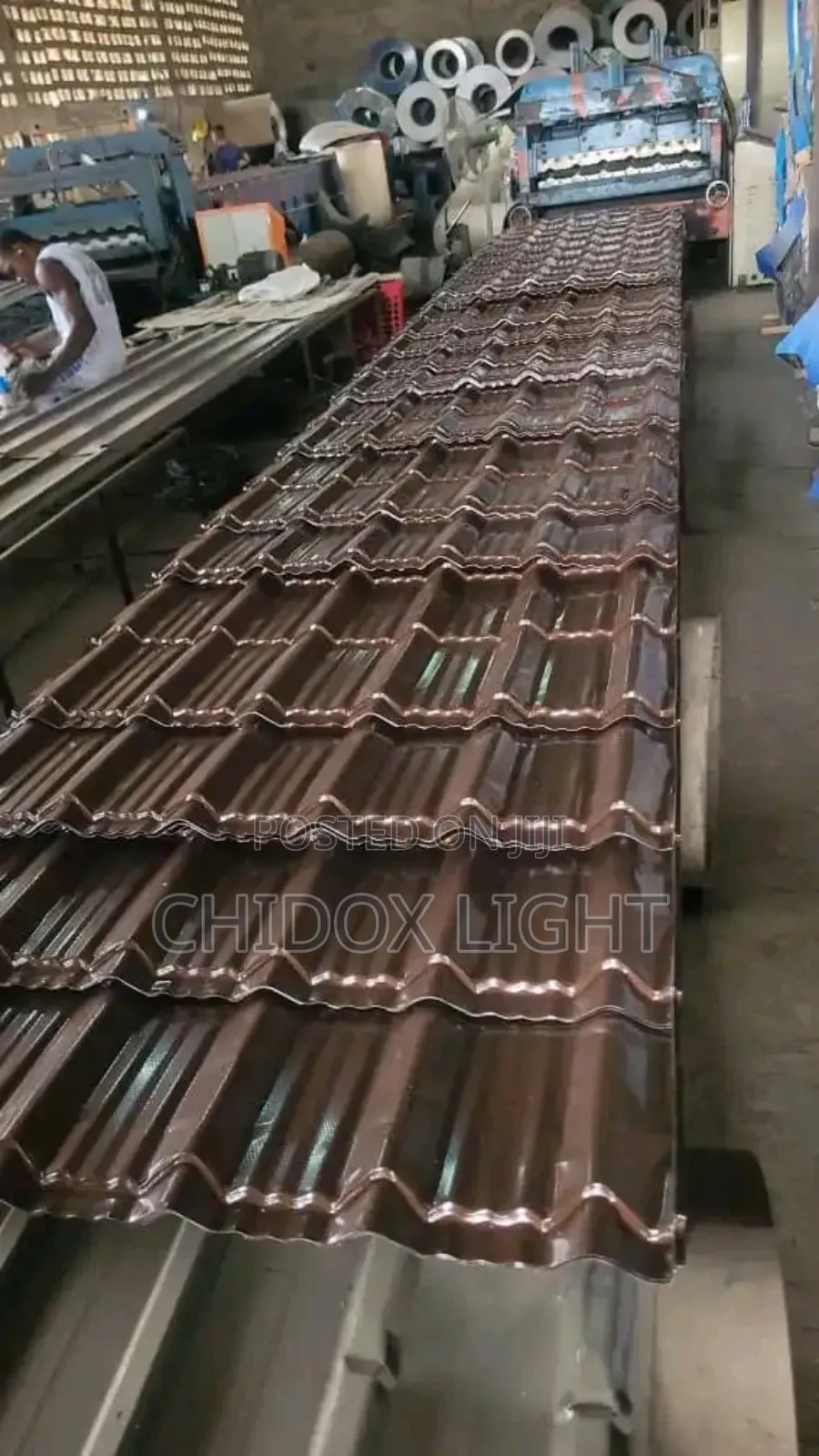 0.45 Oven Baked Step Tiles Design Aluminum Roofing Sheet