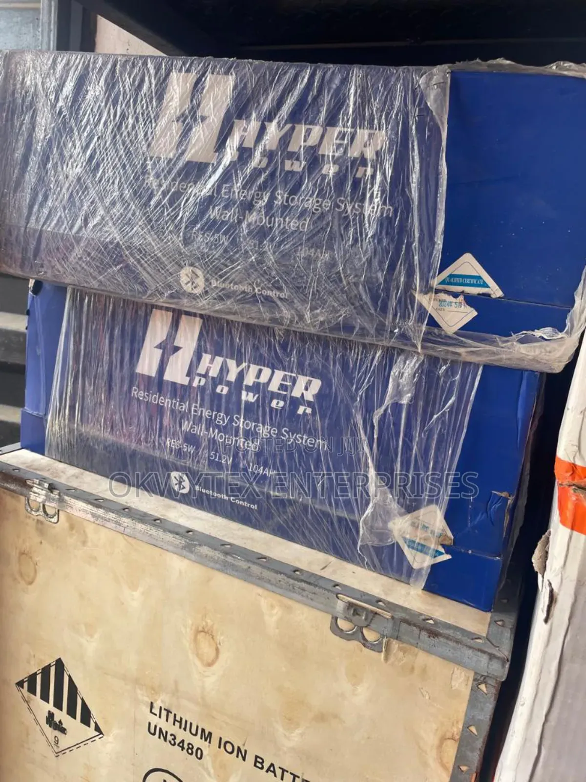 5kwh 48volts Hyper Power Lithium Ion Battery 5year Warranty