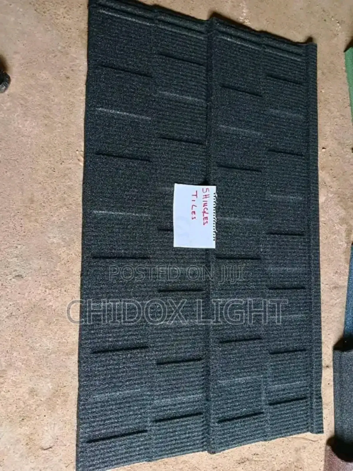 Stonecoated Roofing Sheet Shingles Design Plan Black