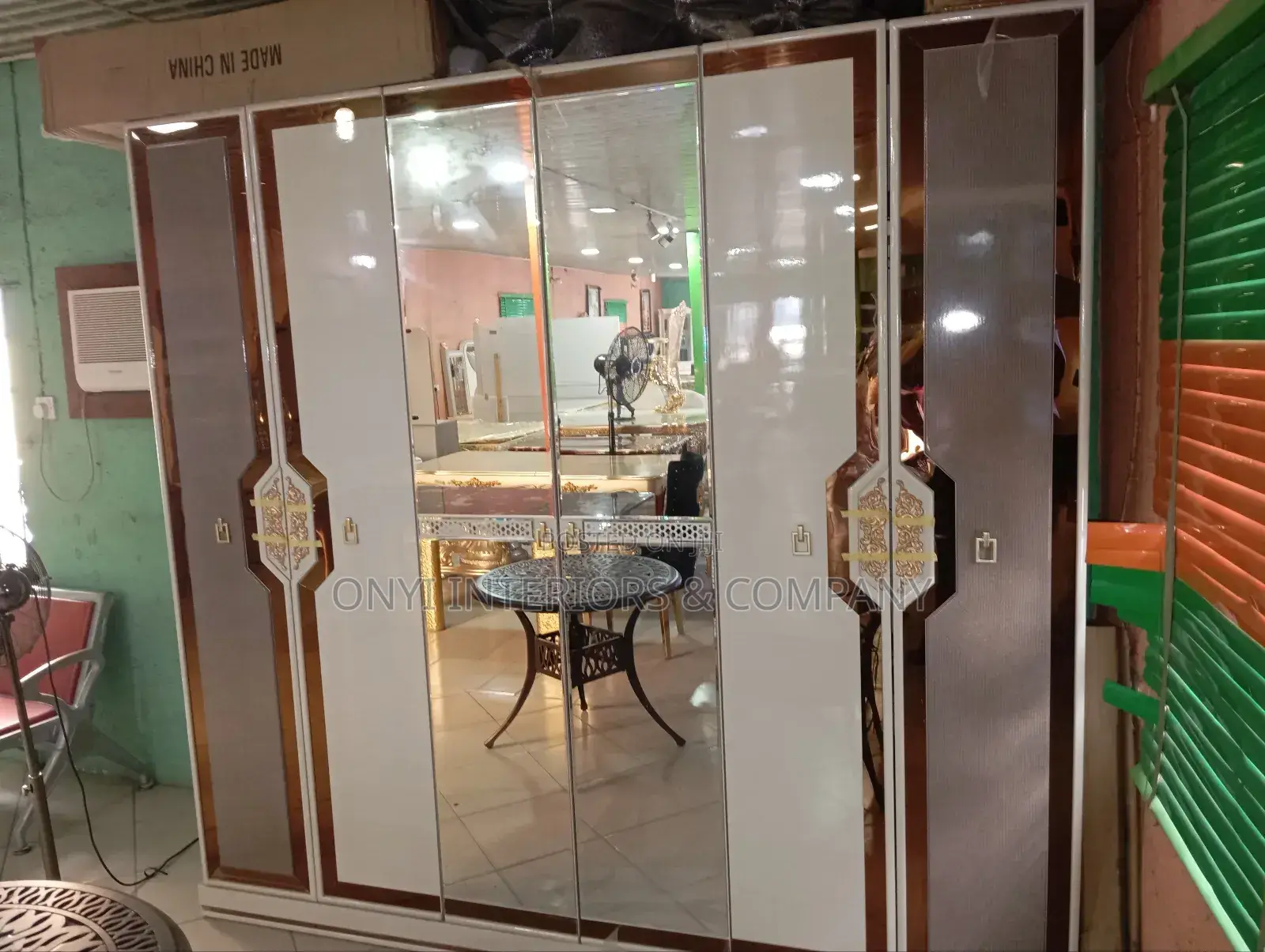 Complete Set of Bed With Wardrobe