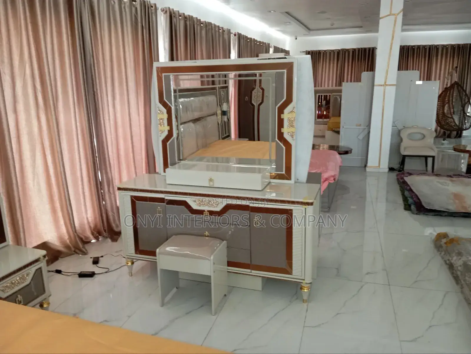 Complete Set of Bed With Wardrobe