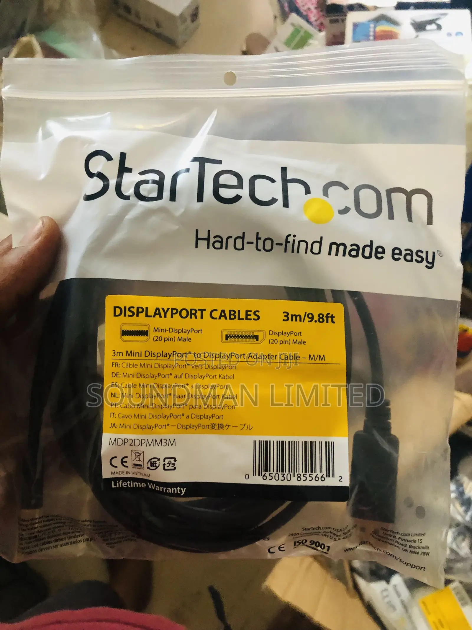 Startech Mini Displayport to Displayport Cable for Monitor