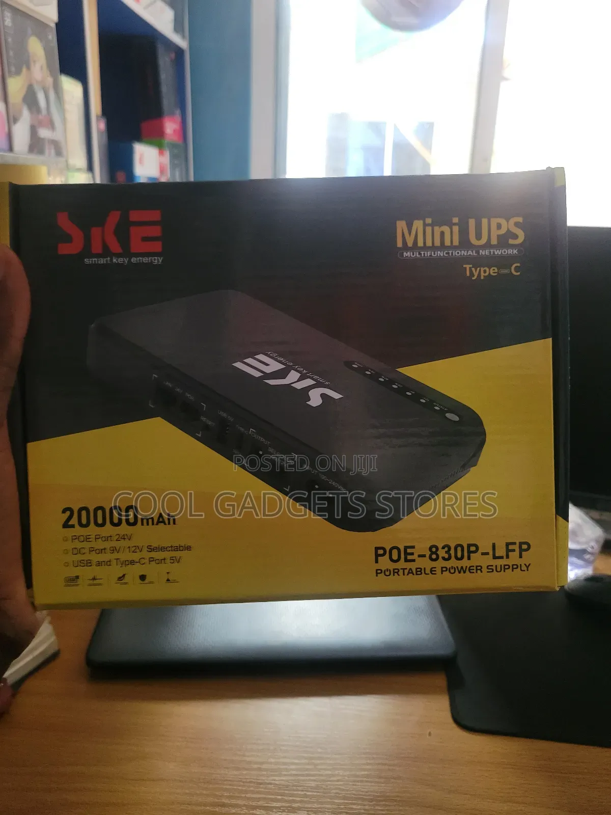 Ske 20000mah Mini Dc Router Power Bank Works for MTN Fibrex