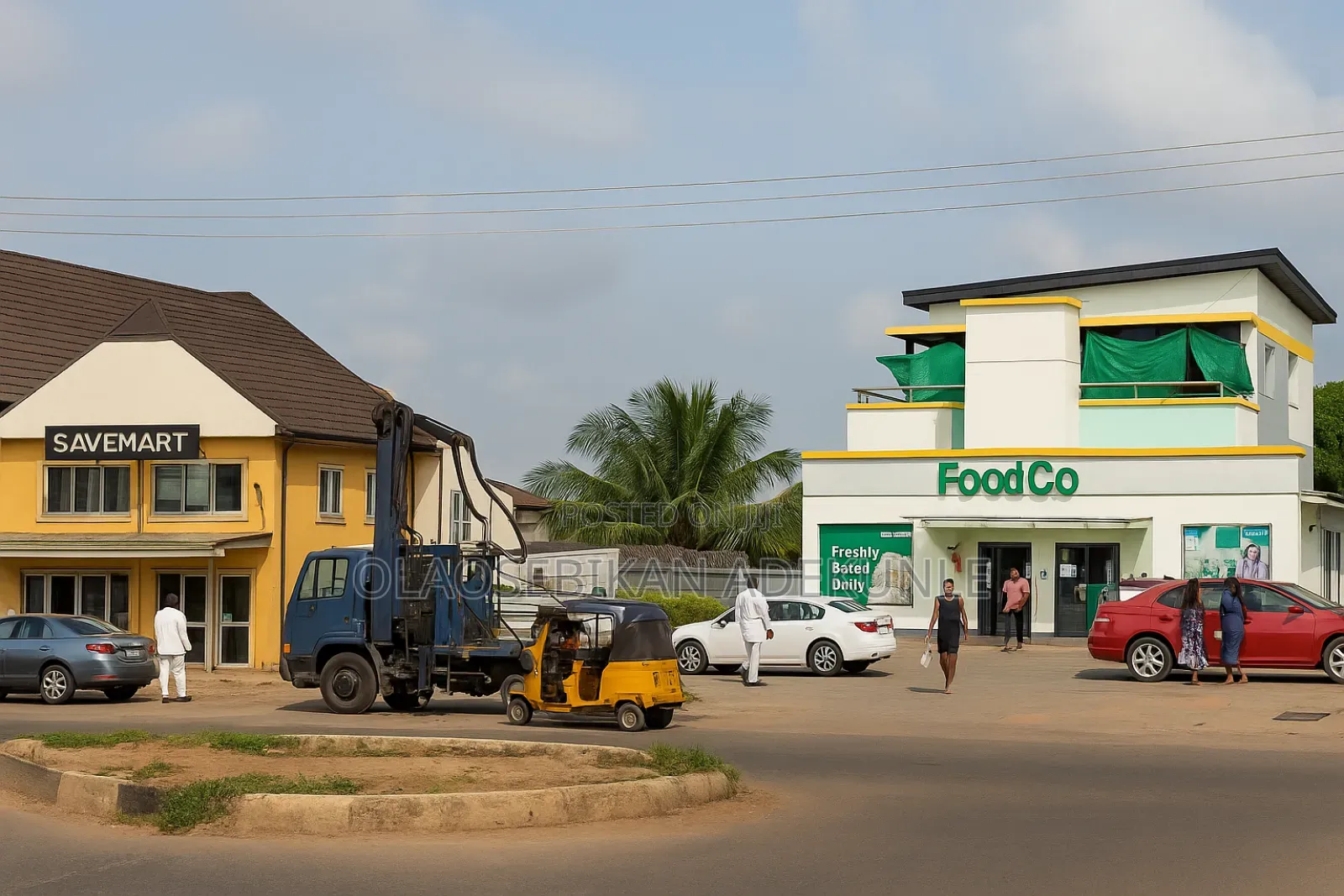 Foodco Building on Akala Express Is Up for Sale.