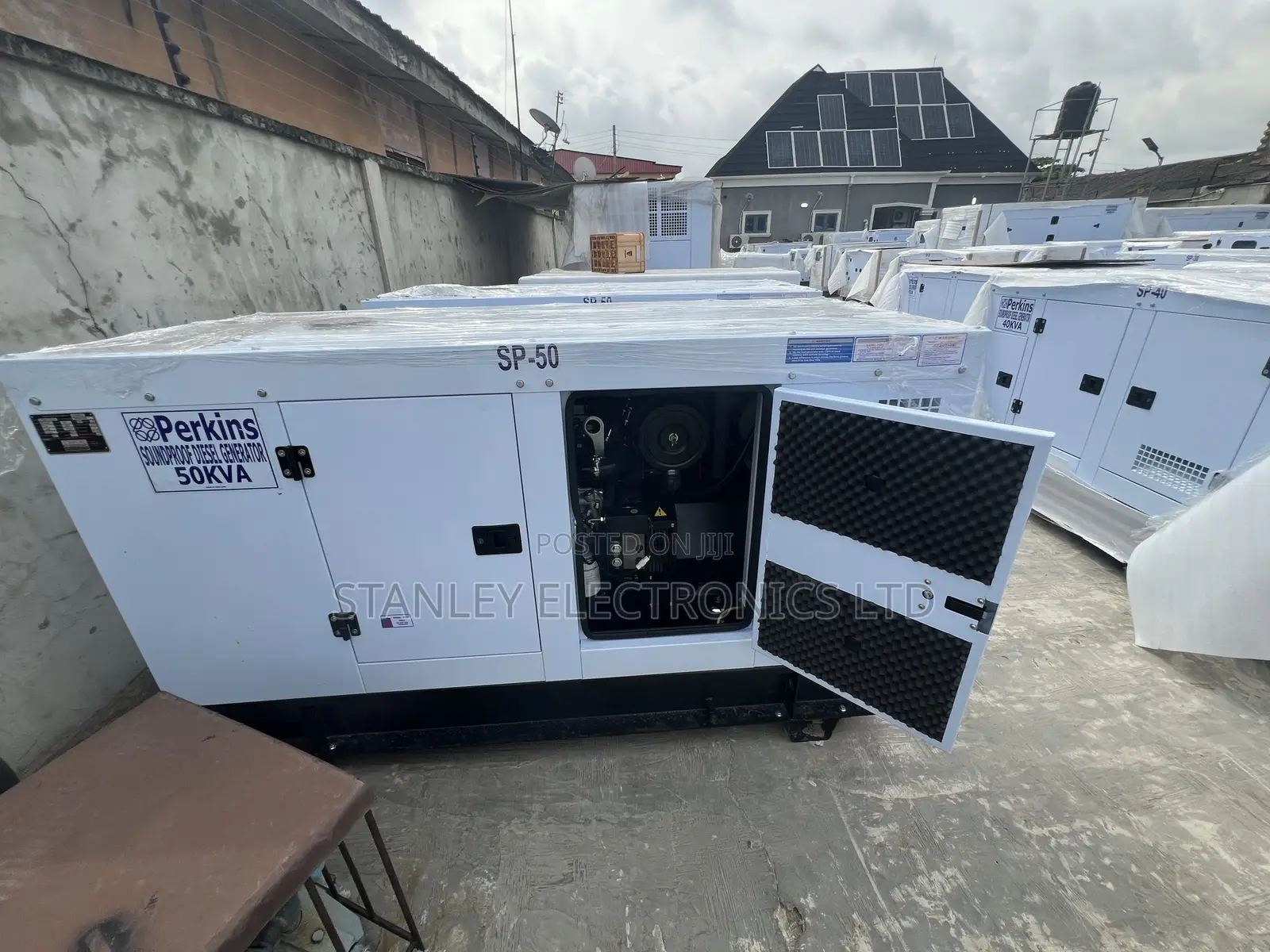 New Arrival of 50kva Perkins Sp Generator 100% Copper Coil