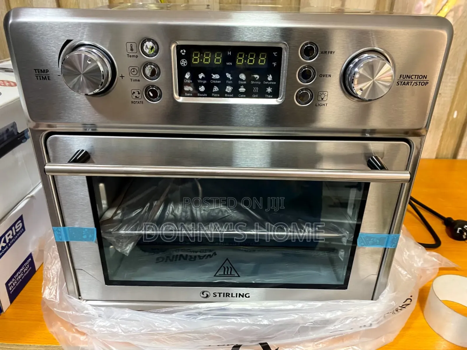 Stirling 25l Air Fryer Oven With 10” Pizza Stone