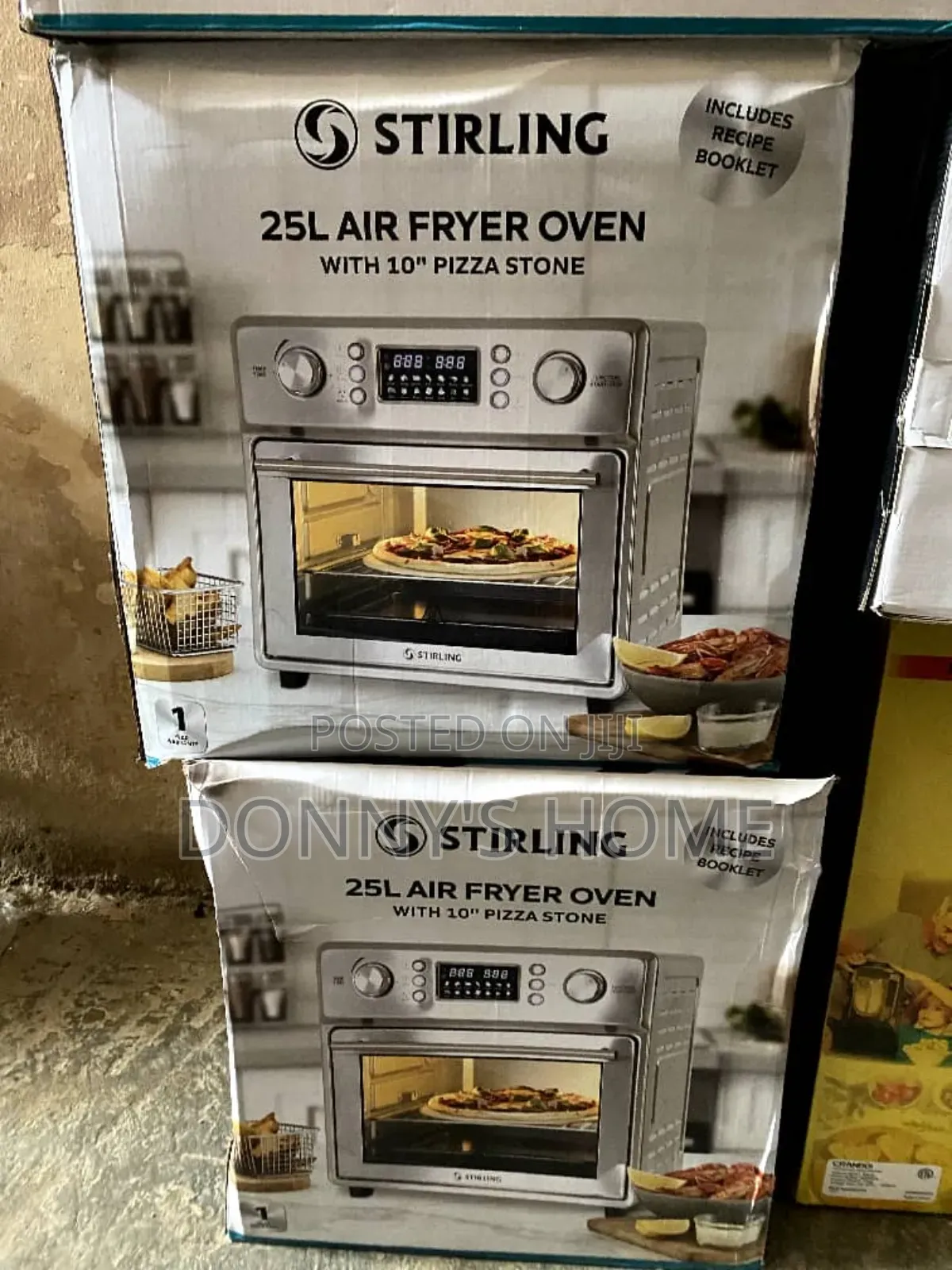 Stirling 25l Air Fryer Oven With 10” Pizza Stone