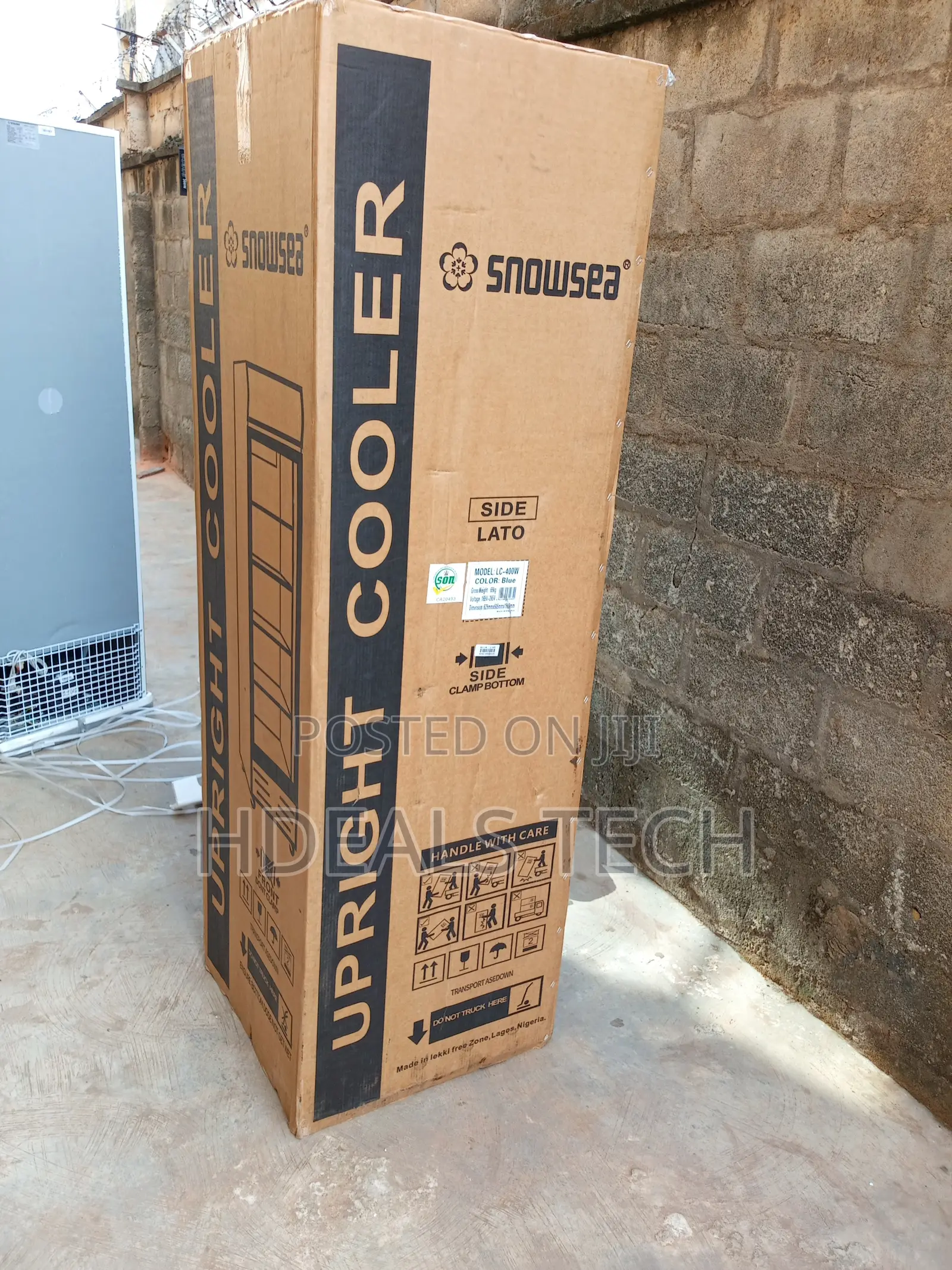 Upright 400l Refrigerator by Snowsea - Model Lc-400w