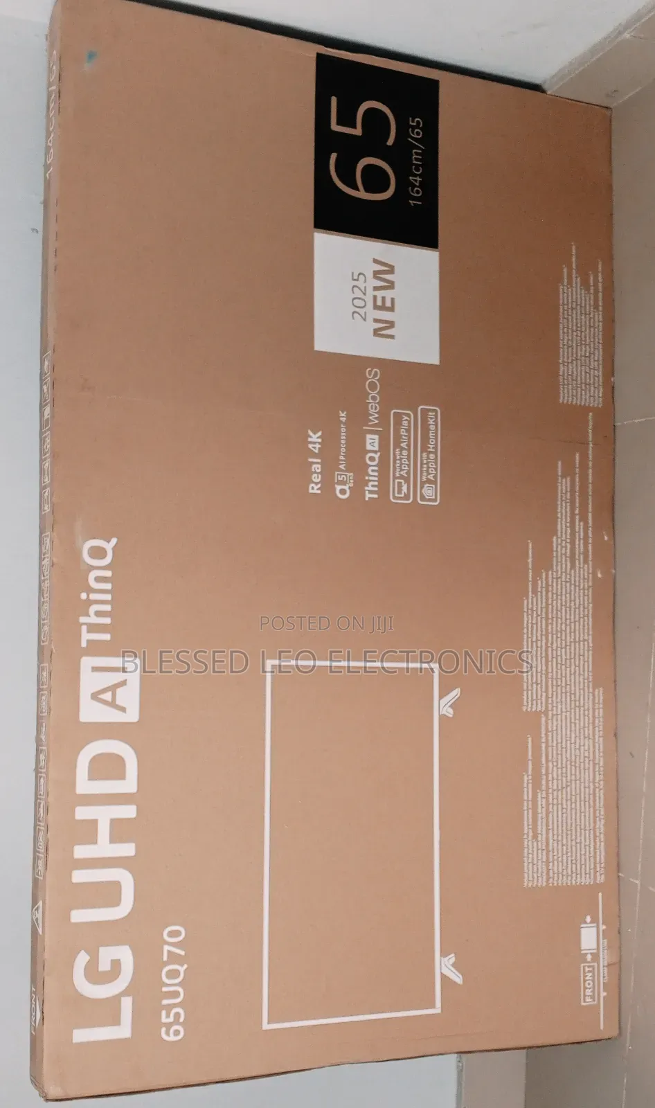 65 Inches Hd Real Tv With Quality Speaker and Visual