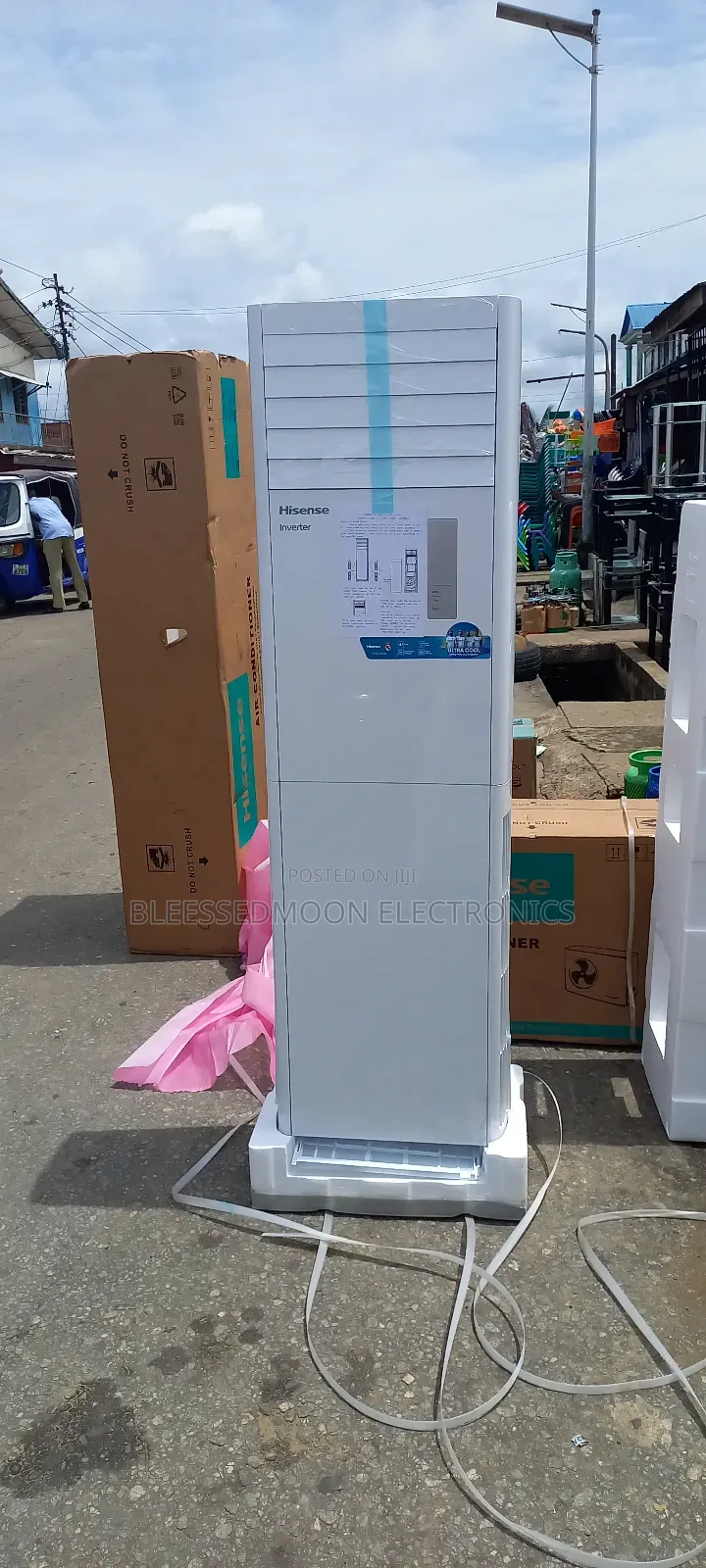Hisense Expert Inverter Standing Unit Unit Ac 2hp Cooper