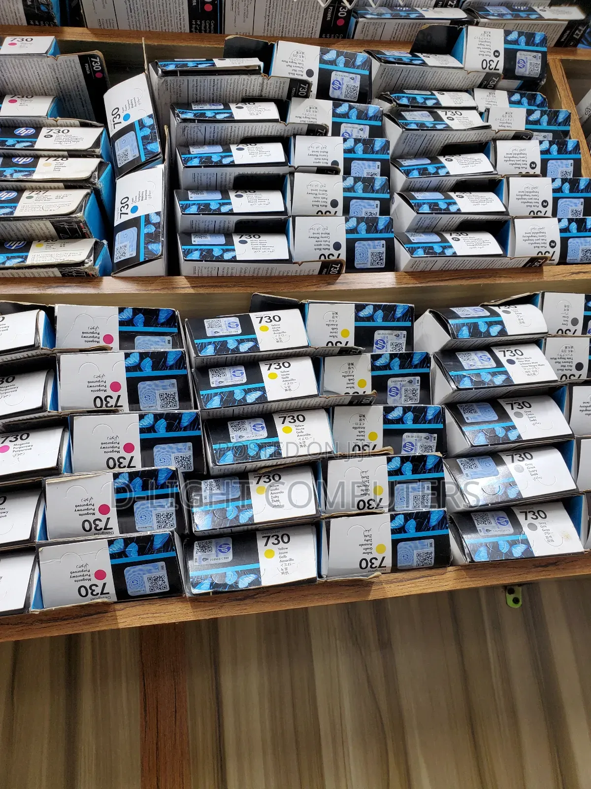 Hp 730 Multipack - Full Set of 6 Ink Cartridges (Original)