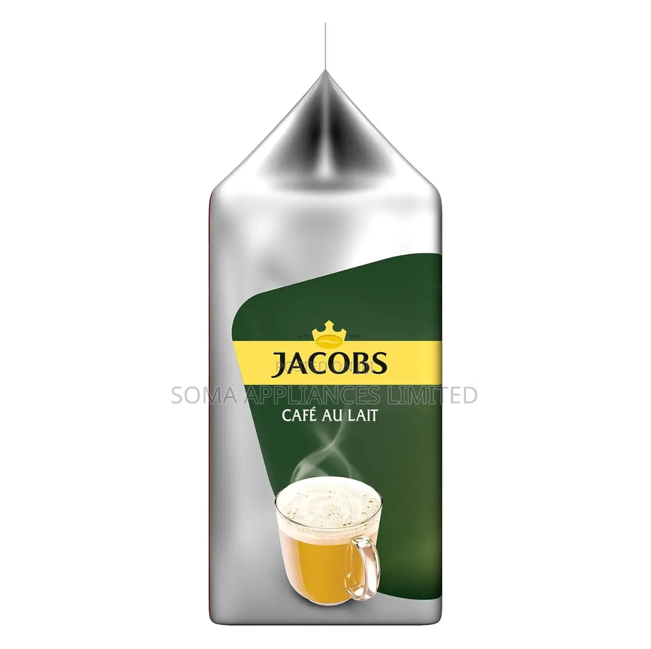 Tassimo Jacobs Café Au Lait Coffee Capsules 16 T-Discs