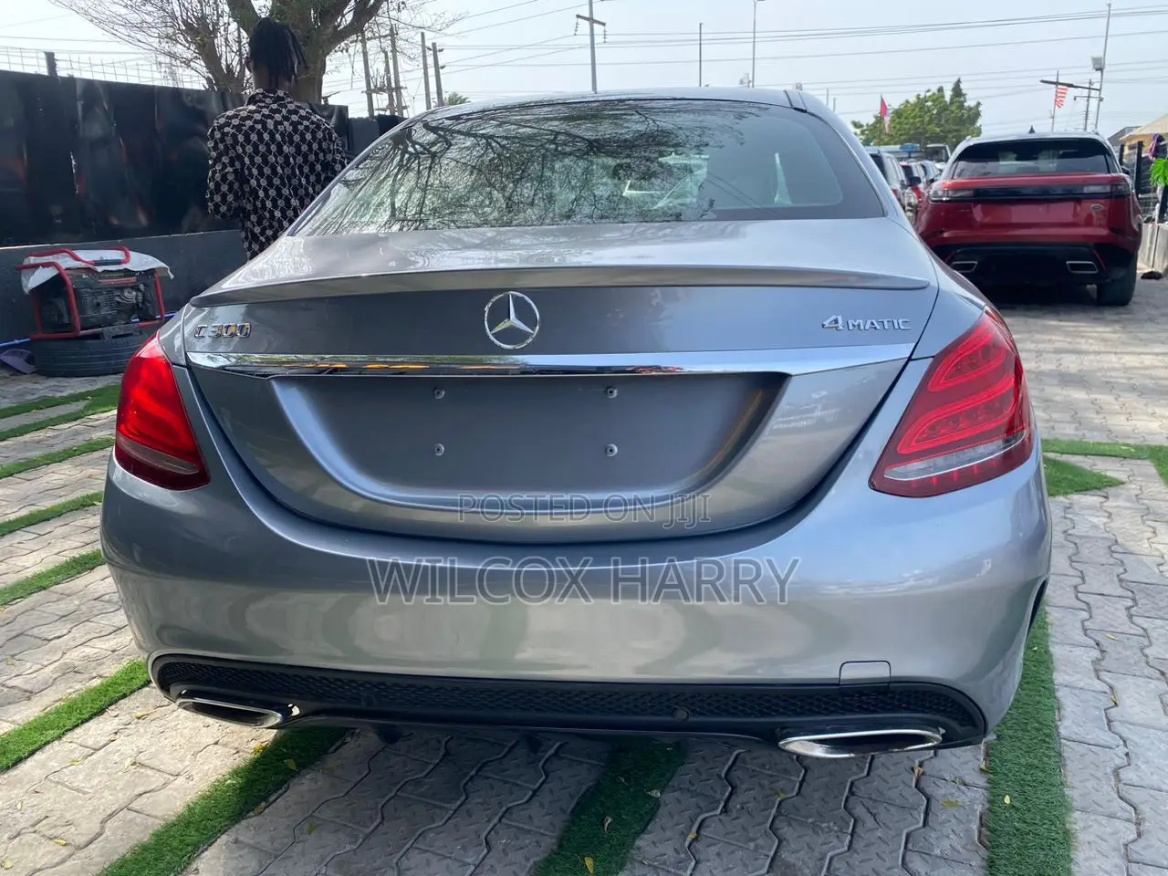 Mercedes-Benz C300 Luxury 4matic Sedan AWD (2.0L 4cyl 7A) 2017 Gray