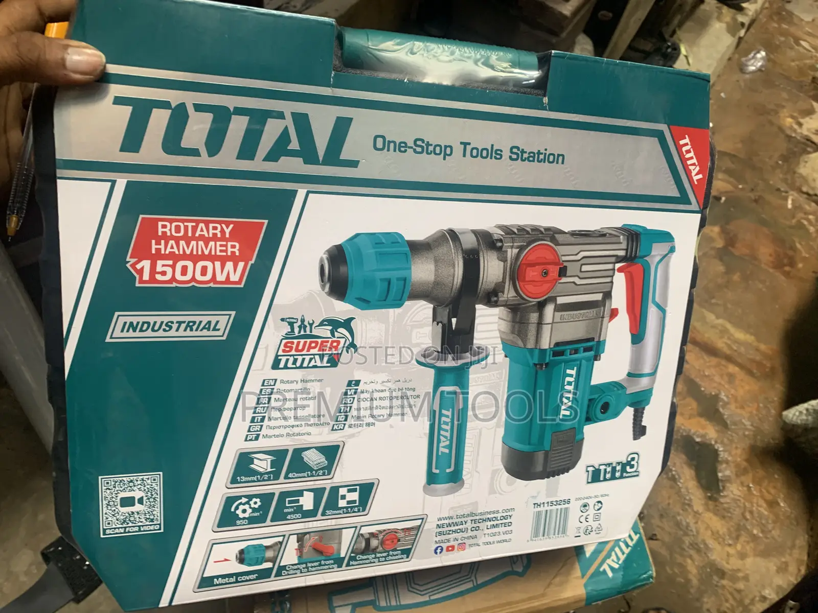 Total Rotary Hammer 1500w