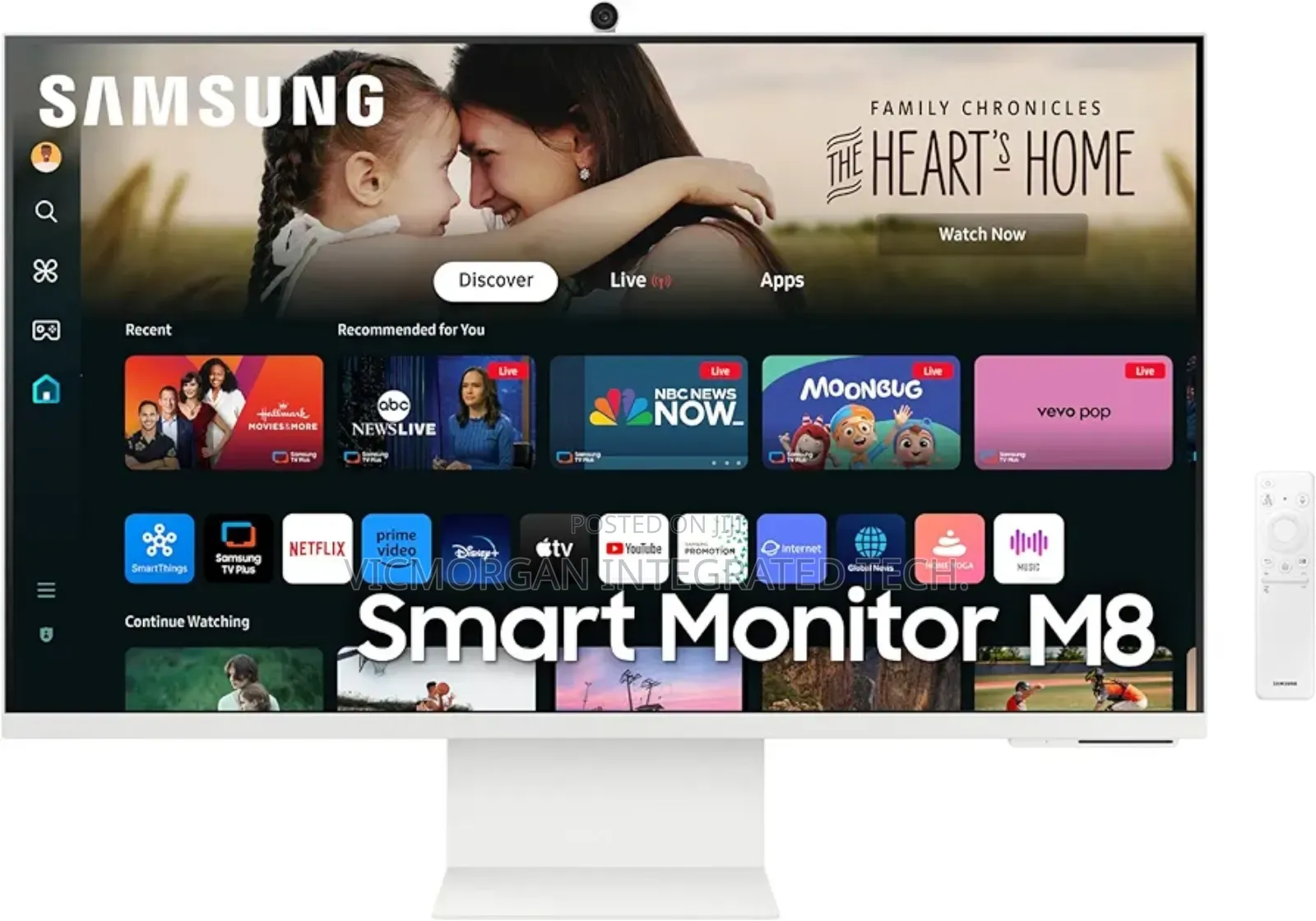 Samsung Ls32dm801unxza 32-Inch Smart Monitor M8